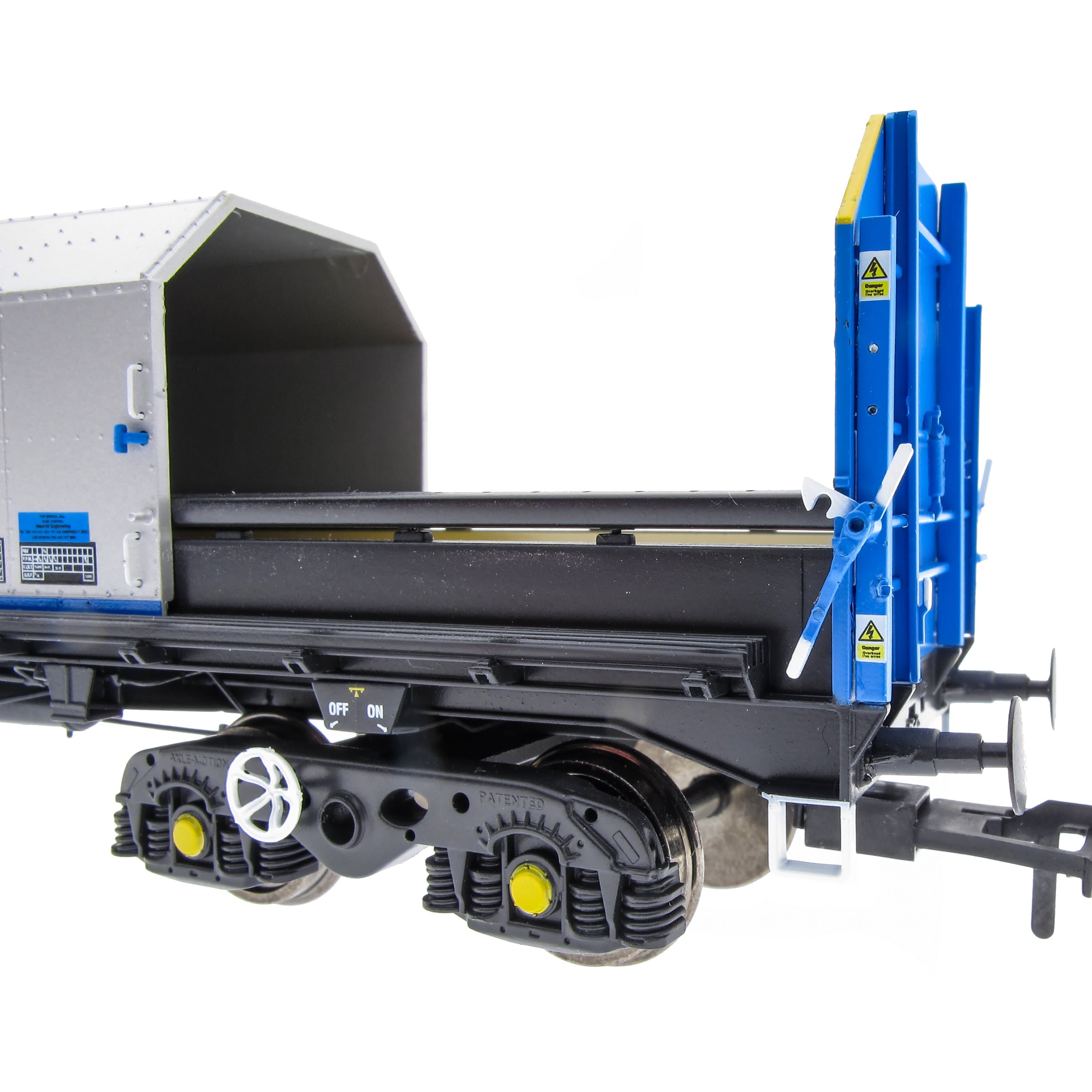 JSA Drehgestell-Planwagen aus Stahl, Doppelpack – VTG 1