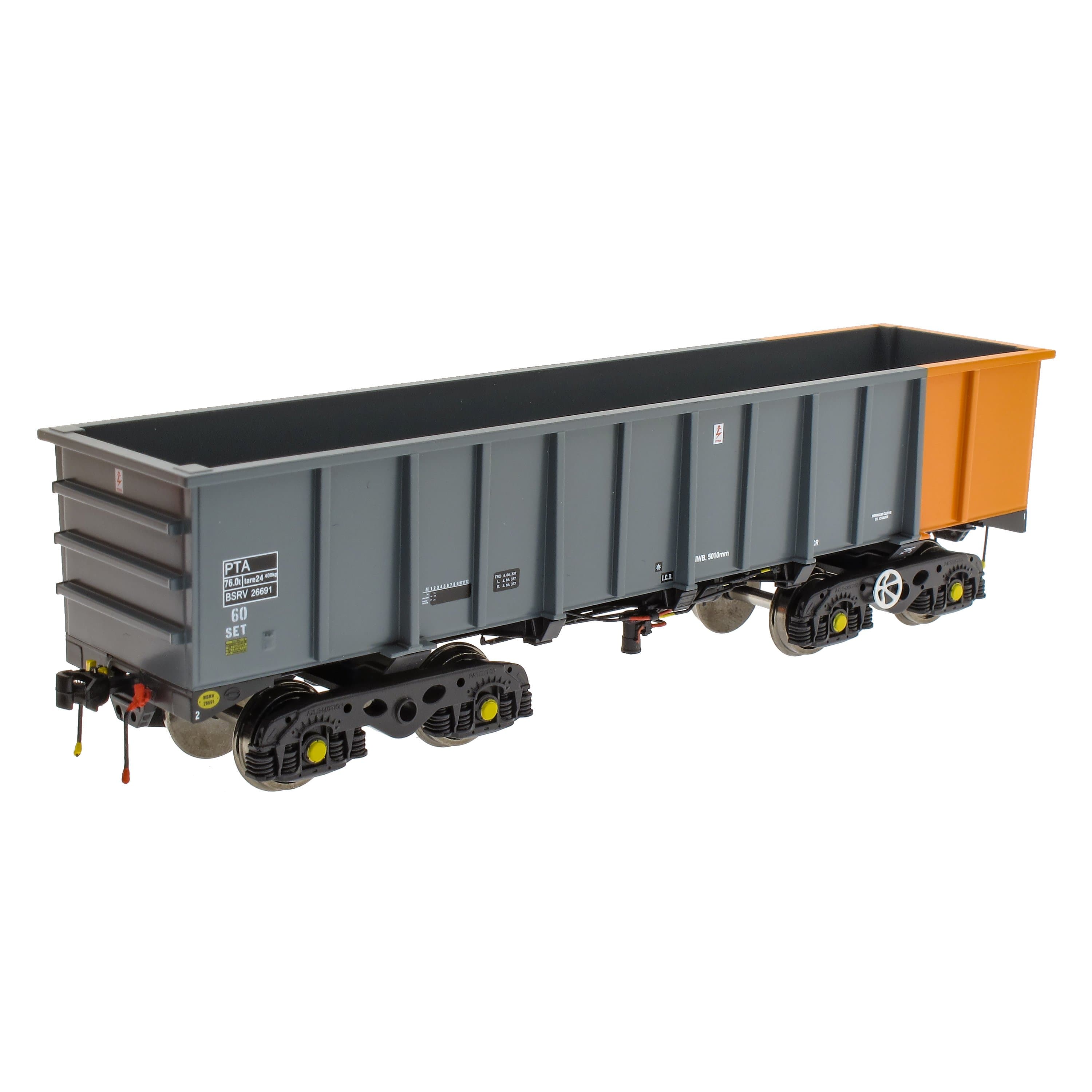 PTA/JUA Bogie Kippler Pack - British Steel Grey & Orange (Innen)