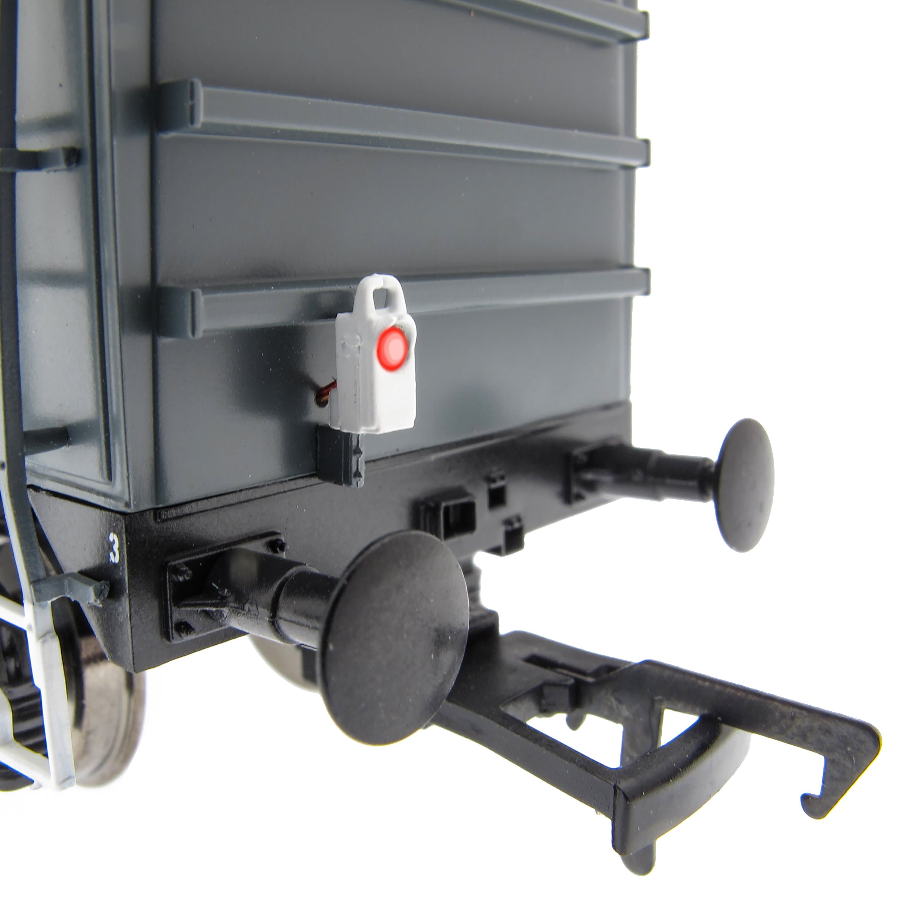 PTA/JTA+JUA Drehgestell-Kippvorrichtung – Britisches Stahlgrau & Orange (Außen)