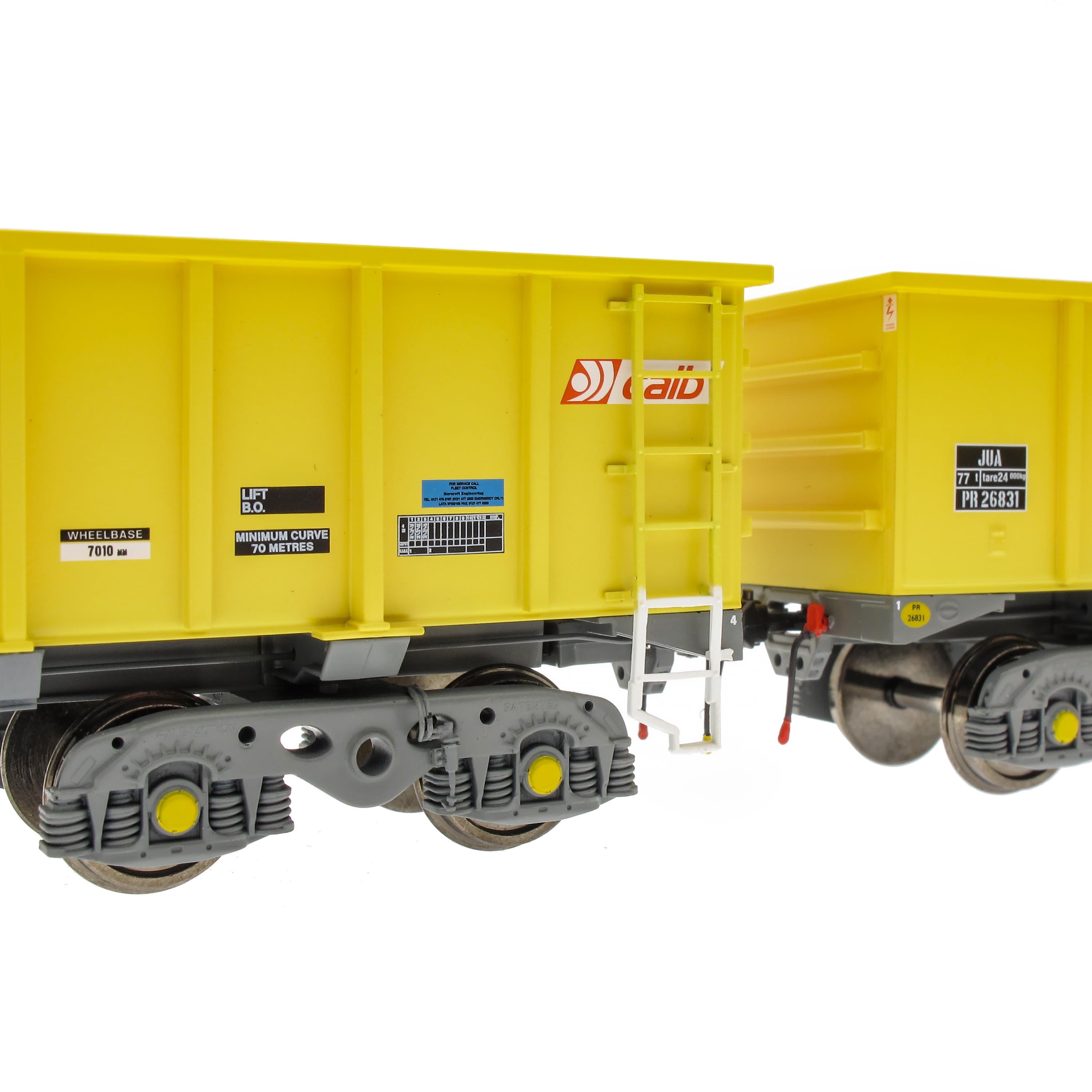 PTA/JTA+JUA Bogie-Kipper-Paket – ARC [CAIB] Senf – Außenverpackung