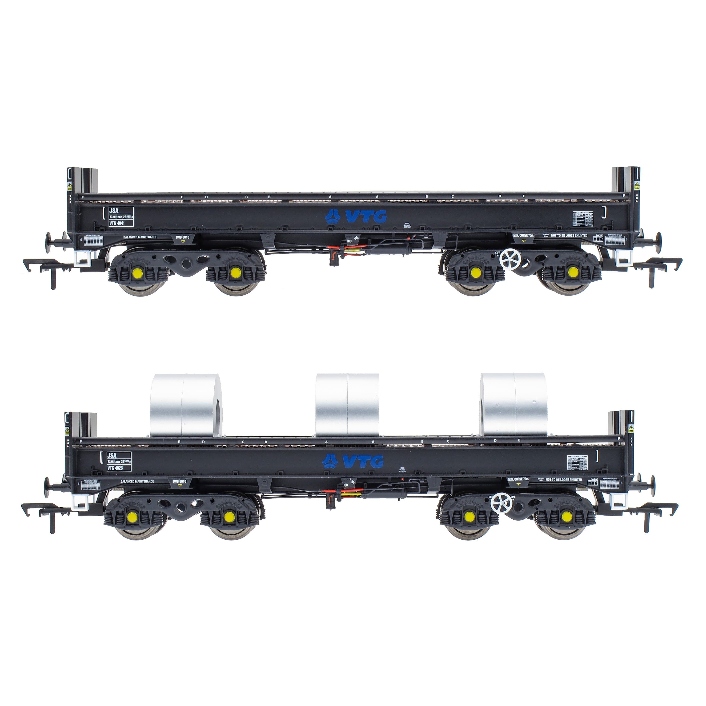 JSA Bogie Open Steel Wagon Twin Pack – VTG 1