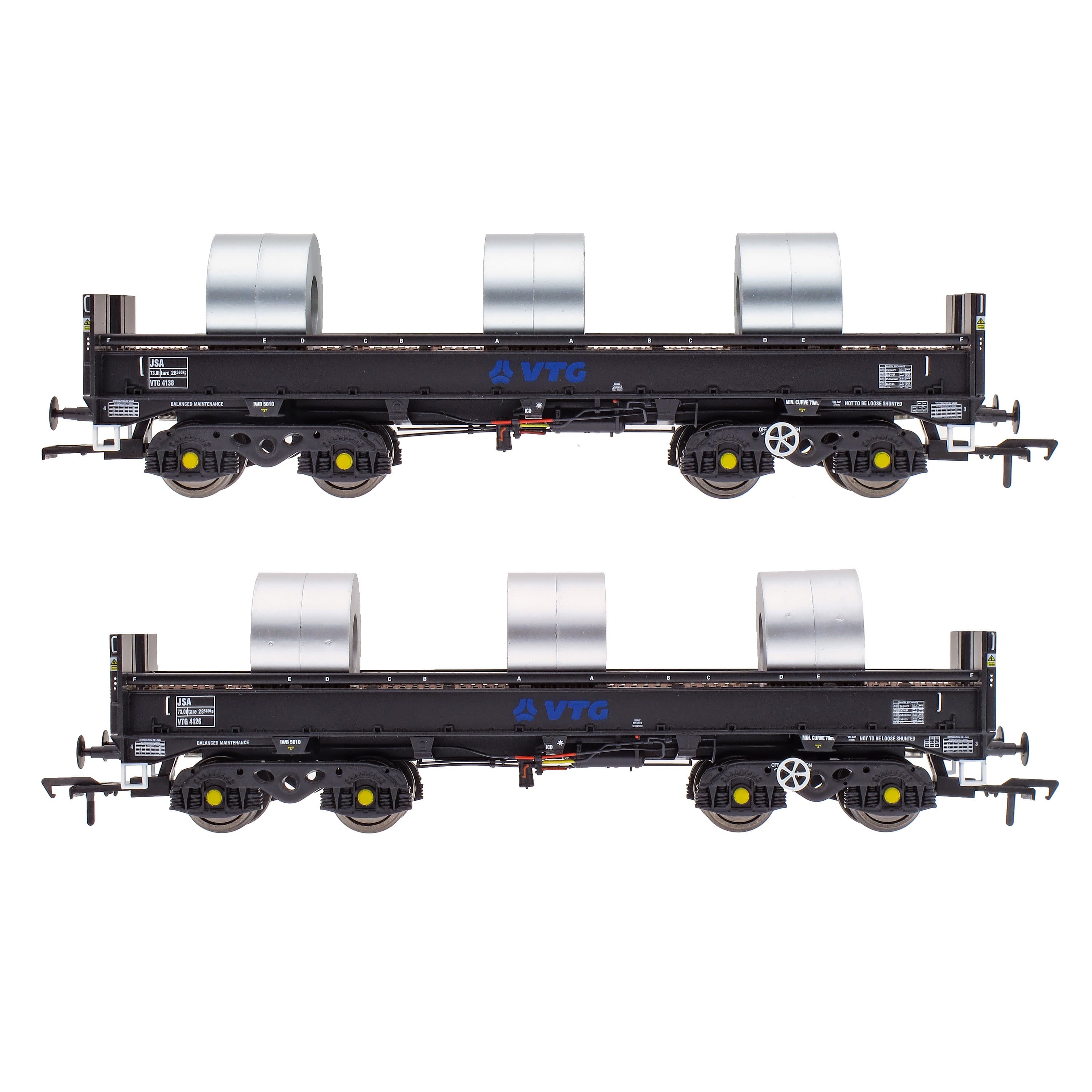 JSA Bogie Open Steel Wagon Twin Pack – VTG 3