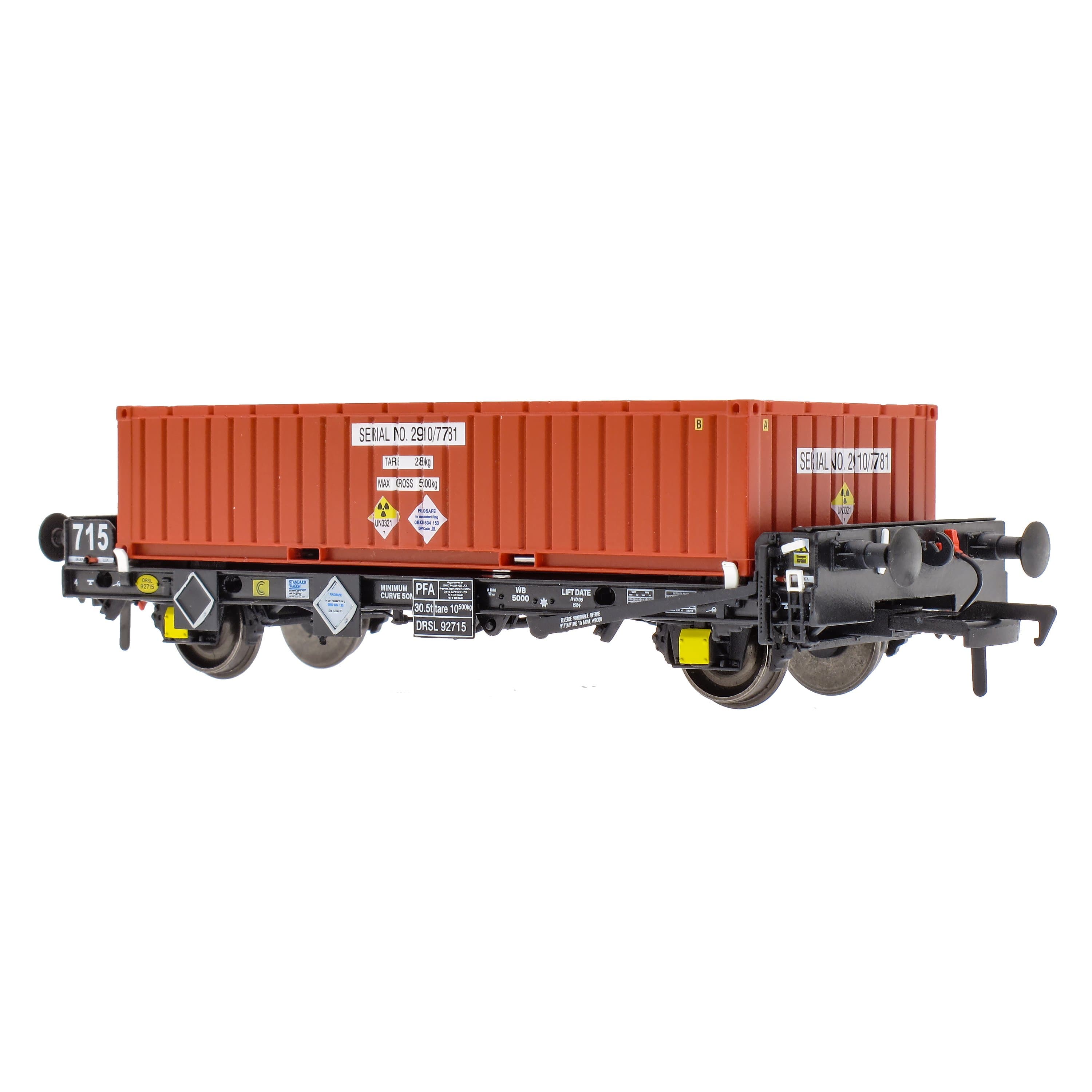 PFA - DRS LLNW - Nuklearer halbhoher Container R