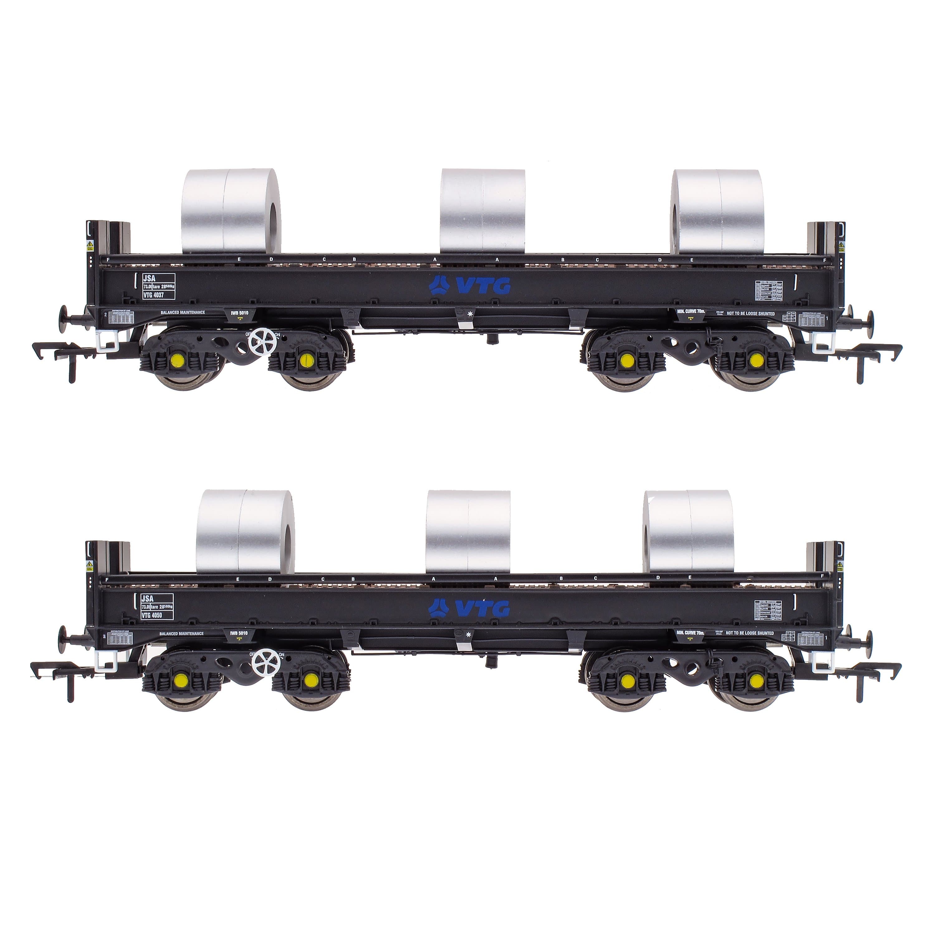 JSA Bogie Open Steel Wagon Twin Pack – VTG 2