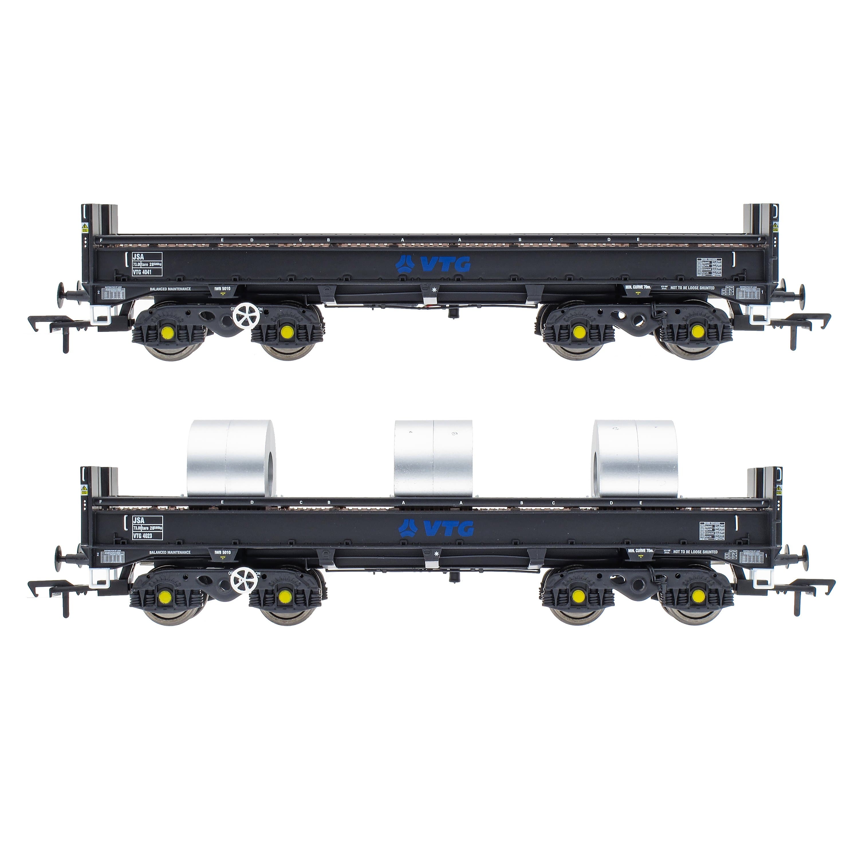 JSA Bogie Open Steel Wagon Twin Pack – VTG 1