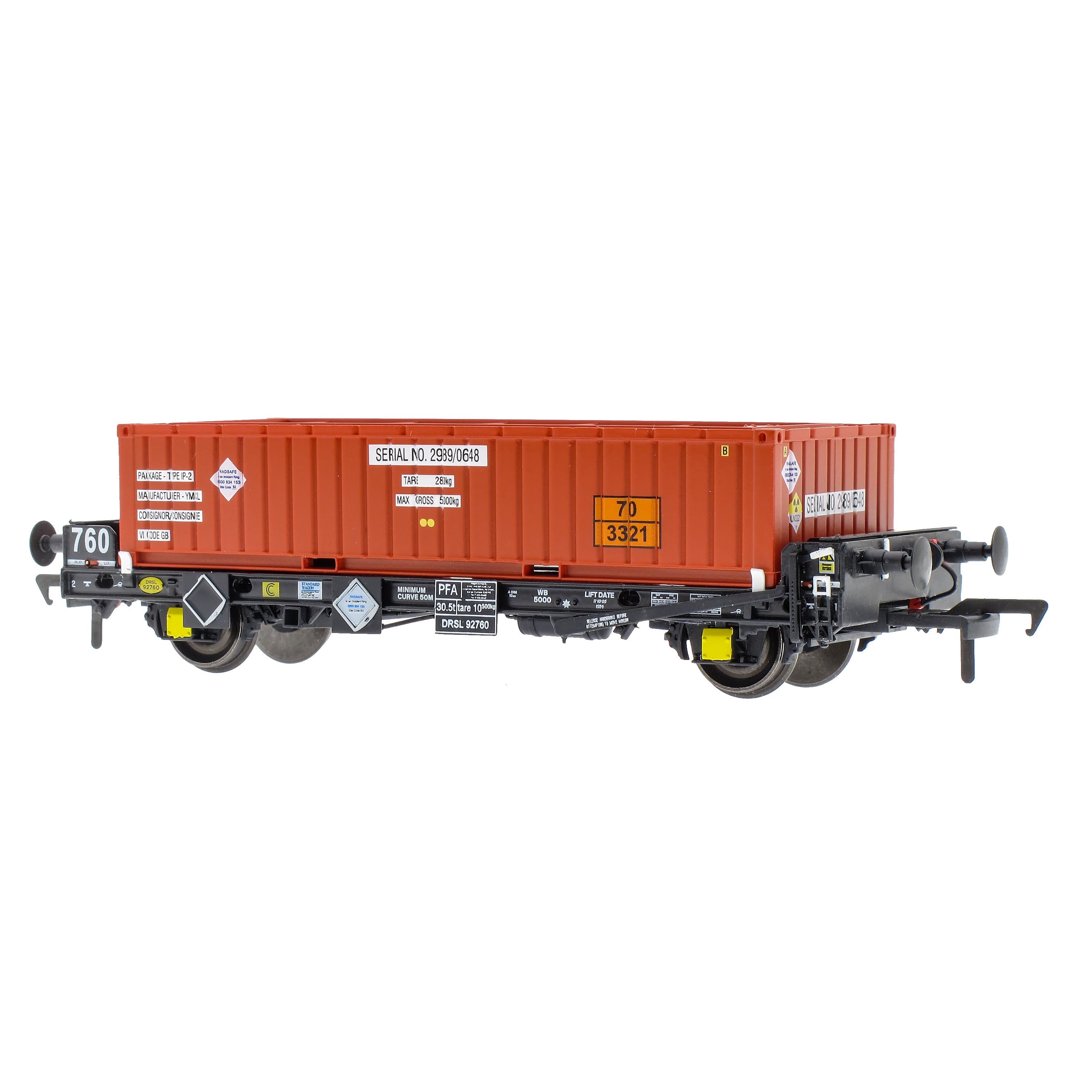 PFA - DRS LLNW - Nuklearer halbhoher Container Q