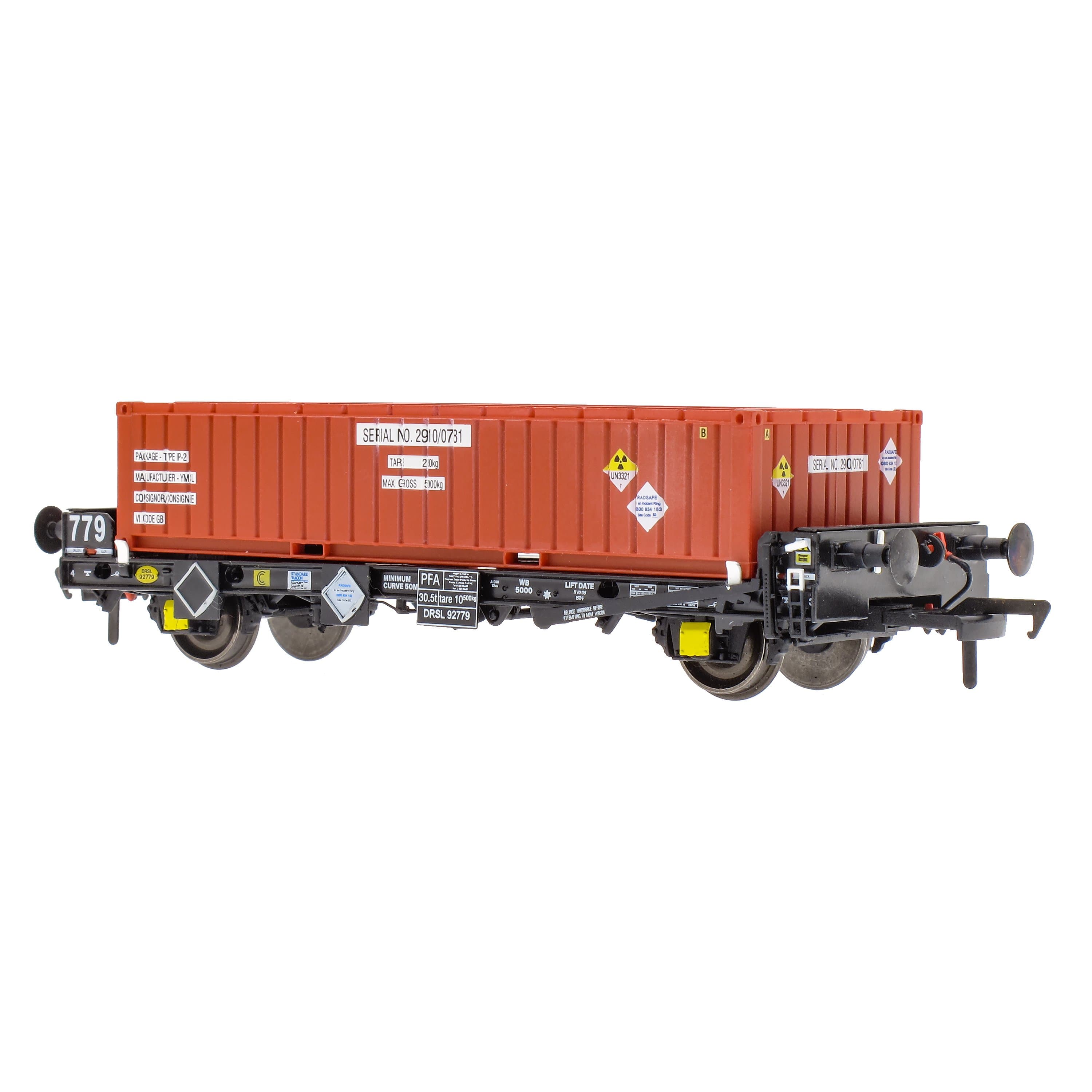 PFA - DRS LLNW - Nuklearer halbhoher Container R