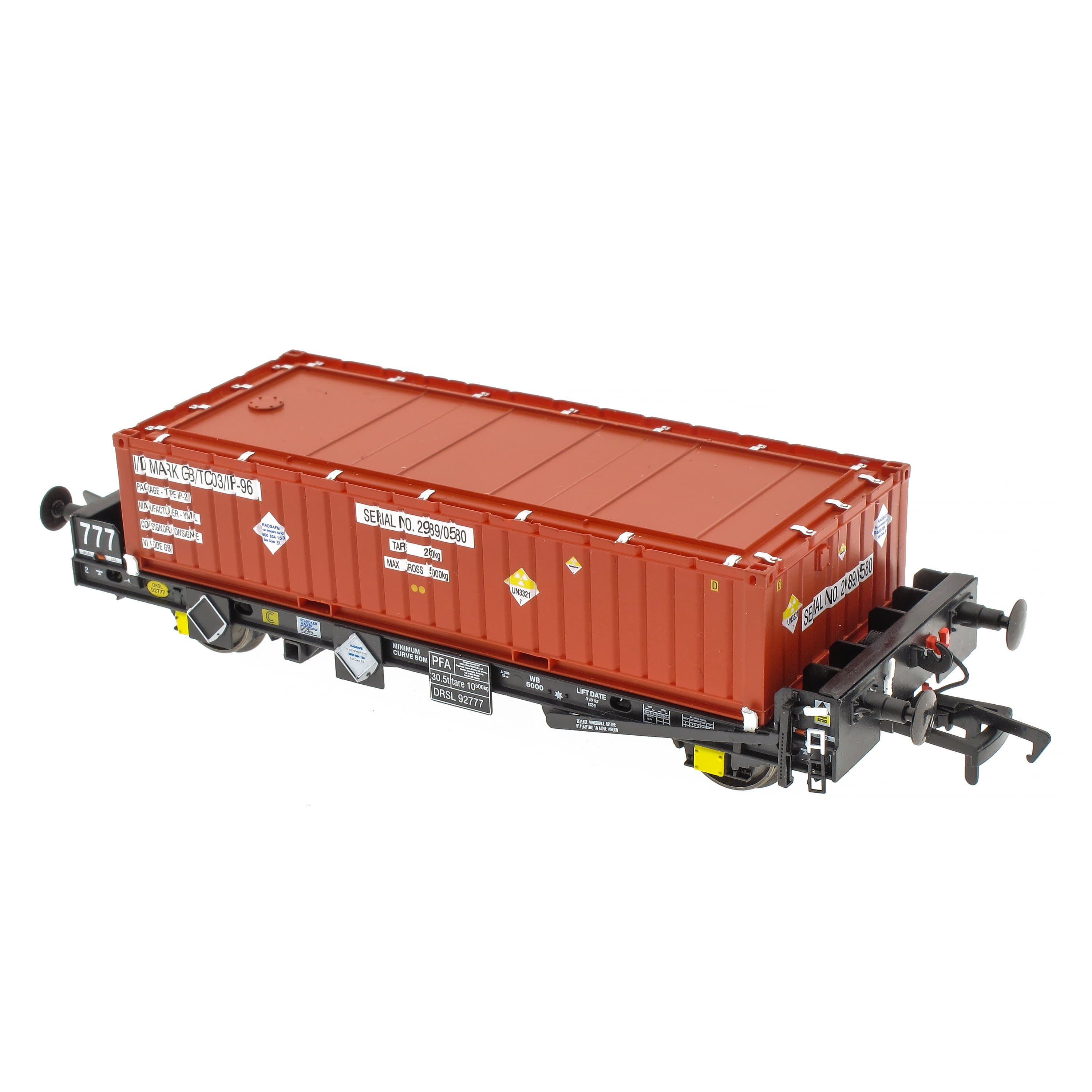 PFA - DRS LLNW - Nuklearer halbhoher Container N
