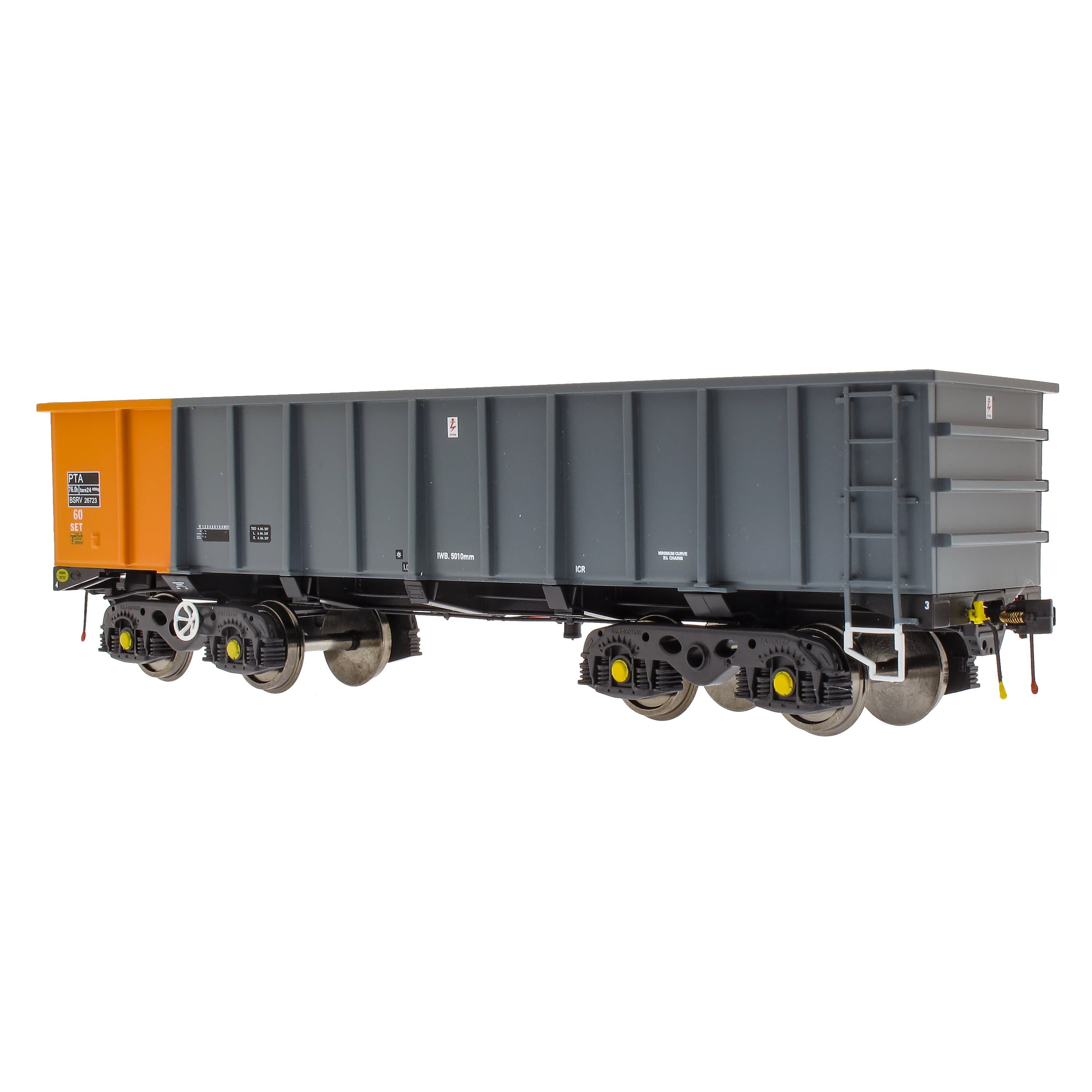 PTA/JUA Bogie Kippler Pack - British Steel Grey & Orange (Innen)