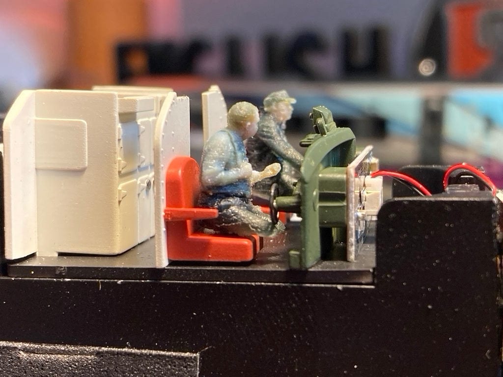 Klasse 55 „Deltic“-Besatzung – Fahrer/Sekundär – späte BR