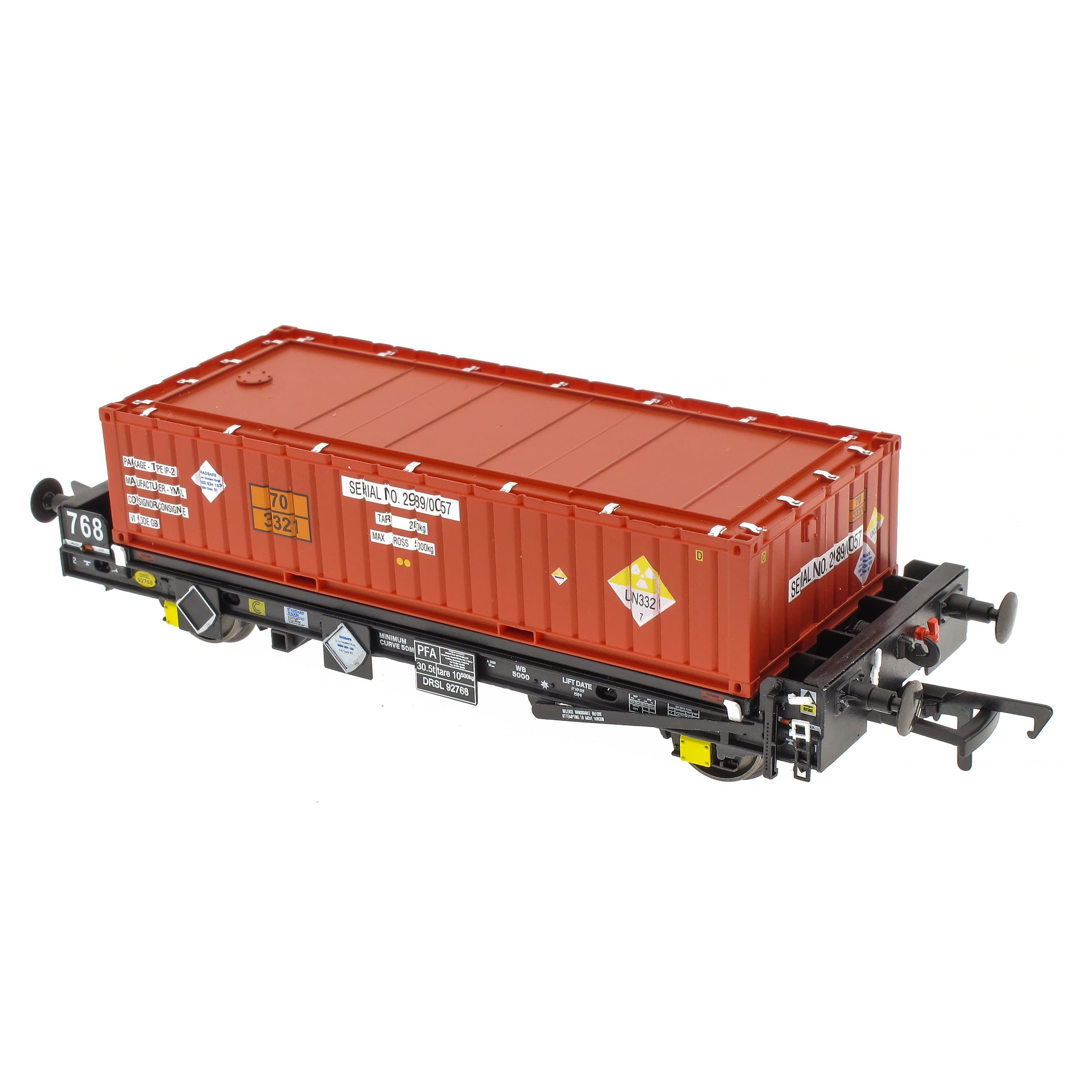 PFA - DRS LLNW - Nuklearer halbhoher Container N