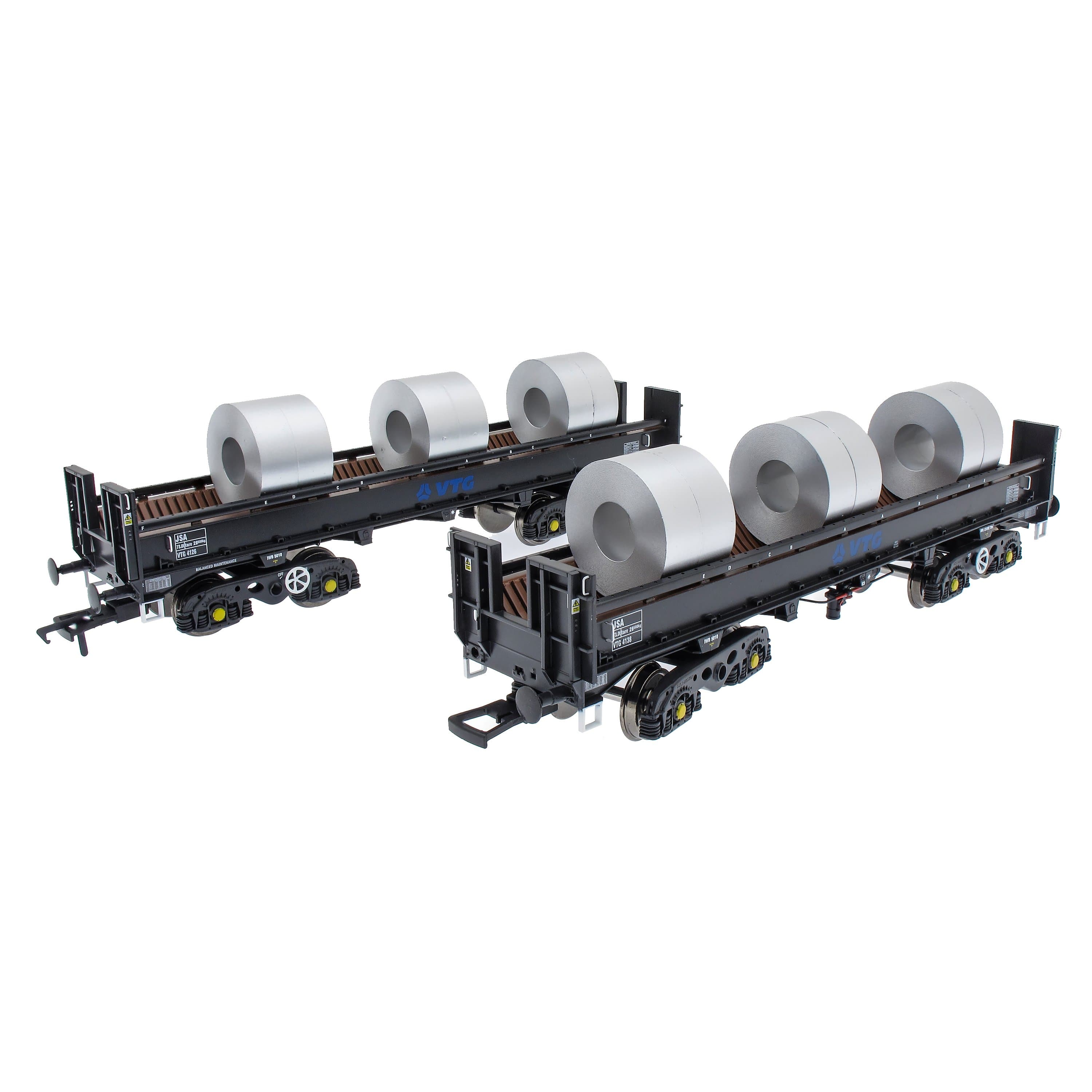 JSA Bogie Open Steel Wagon Twin Pack – VTG 3