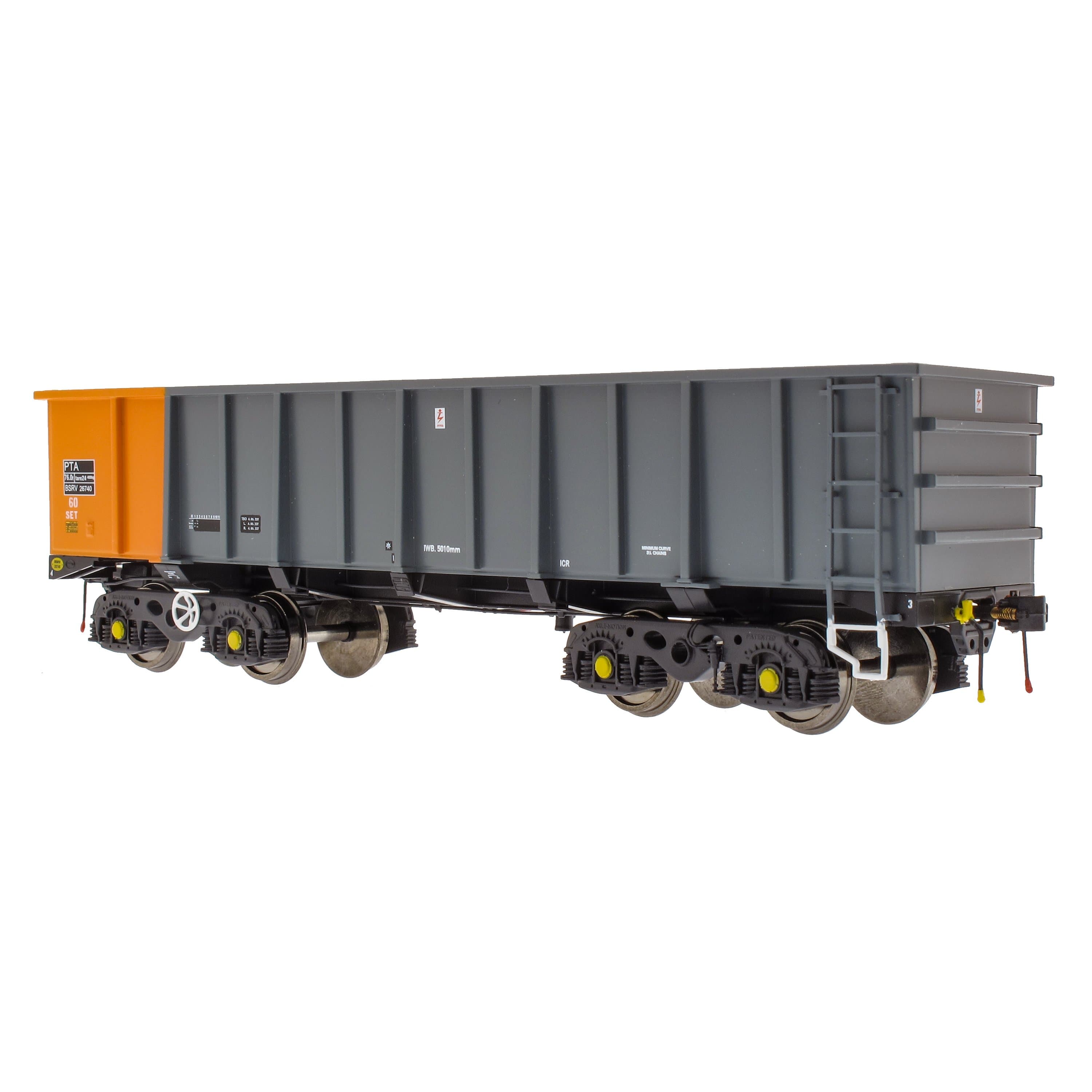 PTA/JUA Bogie Kippler Pack - British Steel Grey & Orange (Innen)