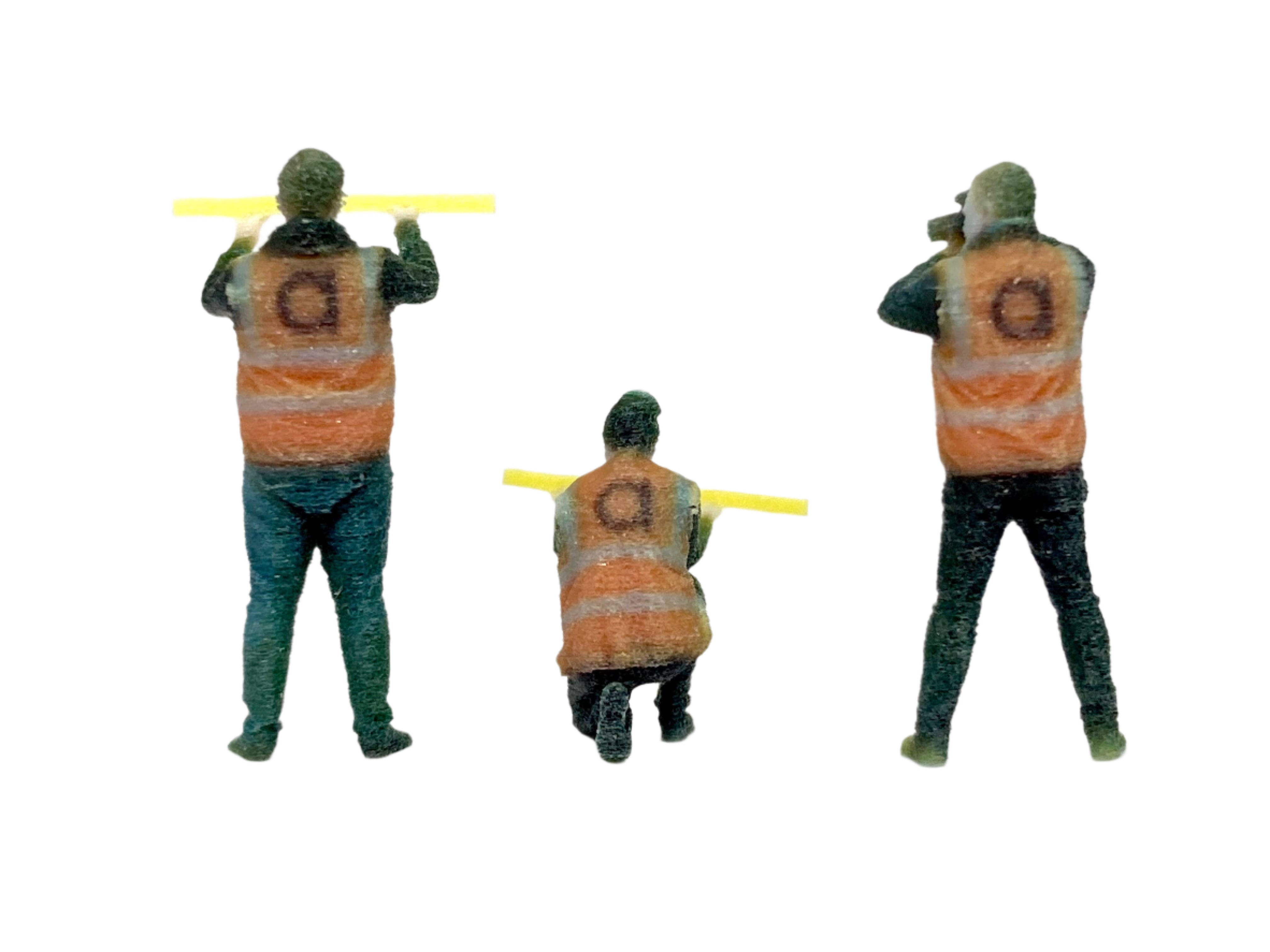 Accurascale Forschungsteam – Dreier-Figurenset – TT (Maßstab 1:120)