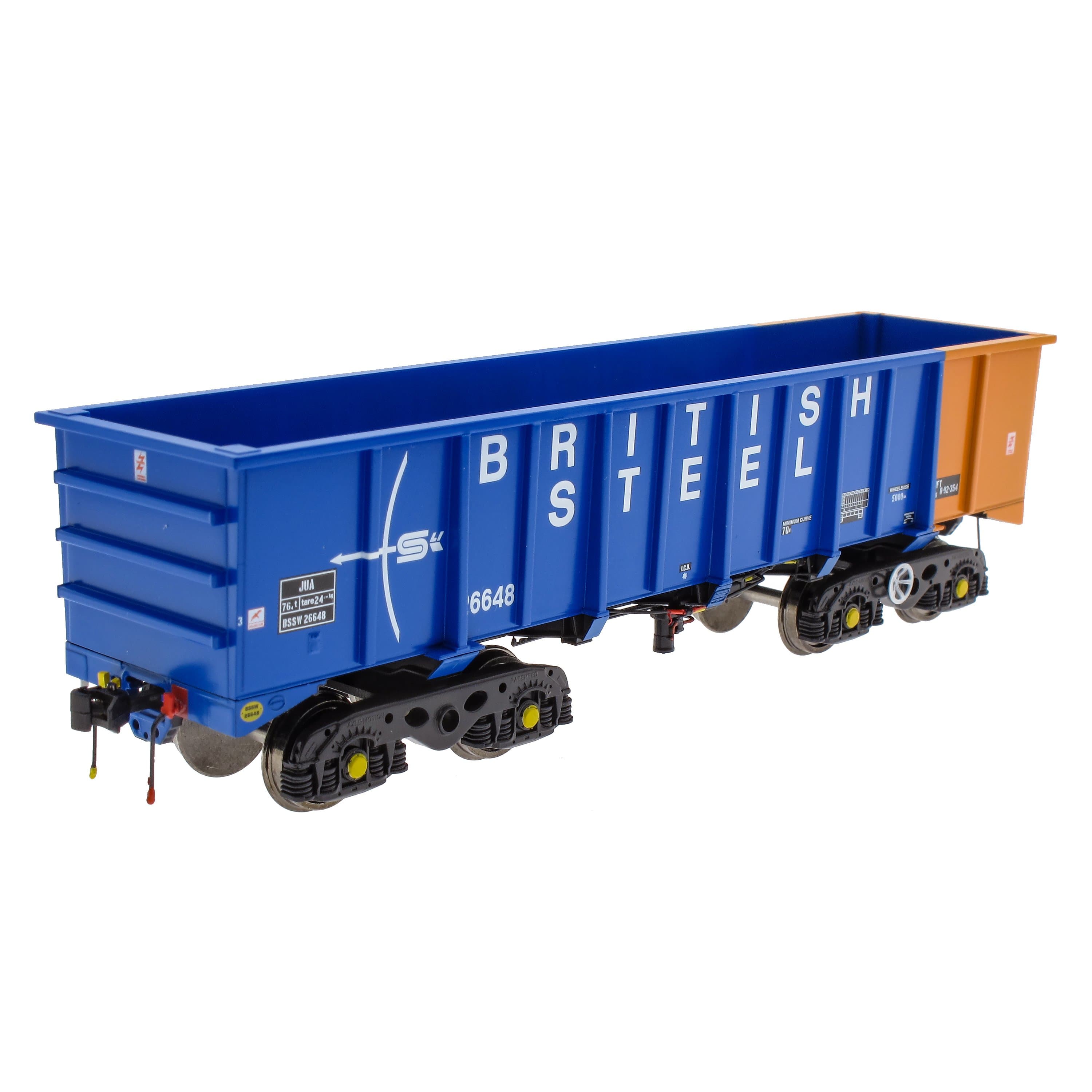 PTA/JUA Bogie Tippler Pack – British Steel Blue (innen)