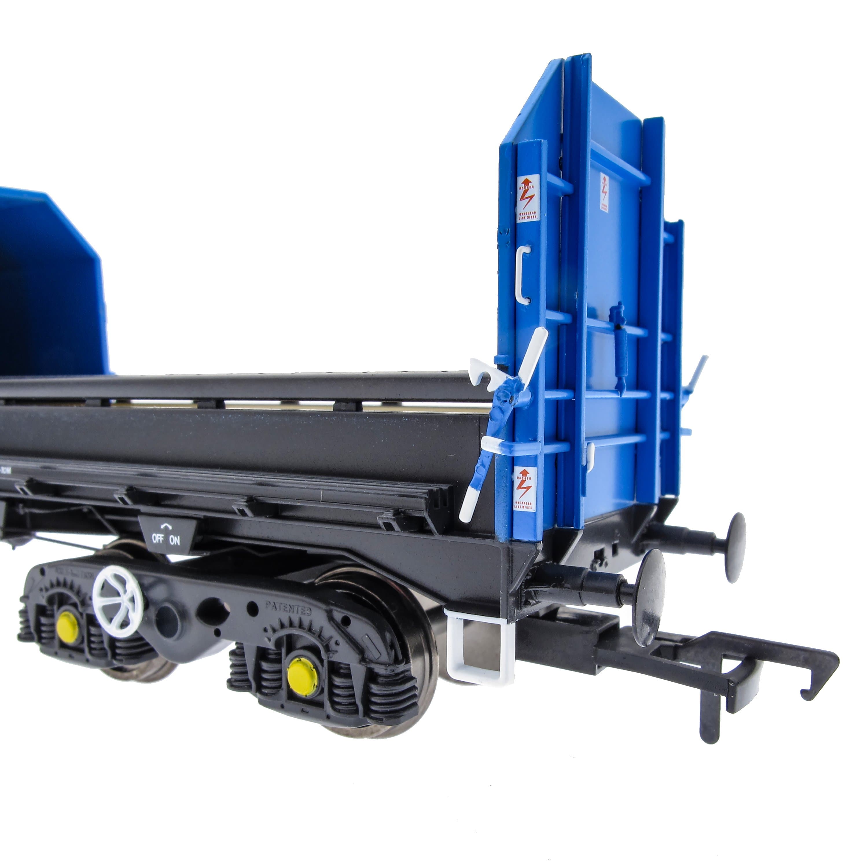 JSA Bogie Planwagen aus Stahl, Doppelpack – British Steel 2