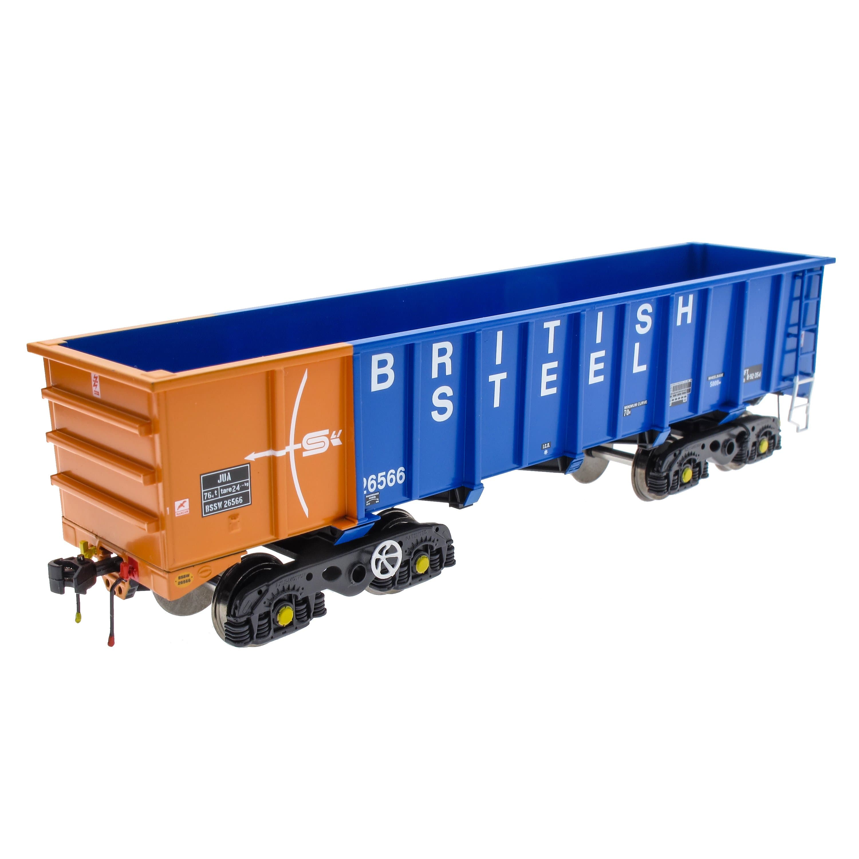 PTA/JTA+JUA Bogie Tippler Pack – British Steel Blue (außen)