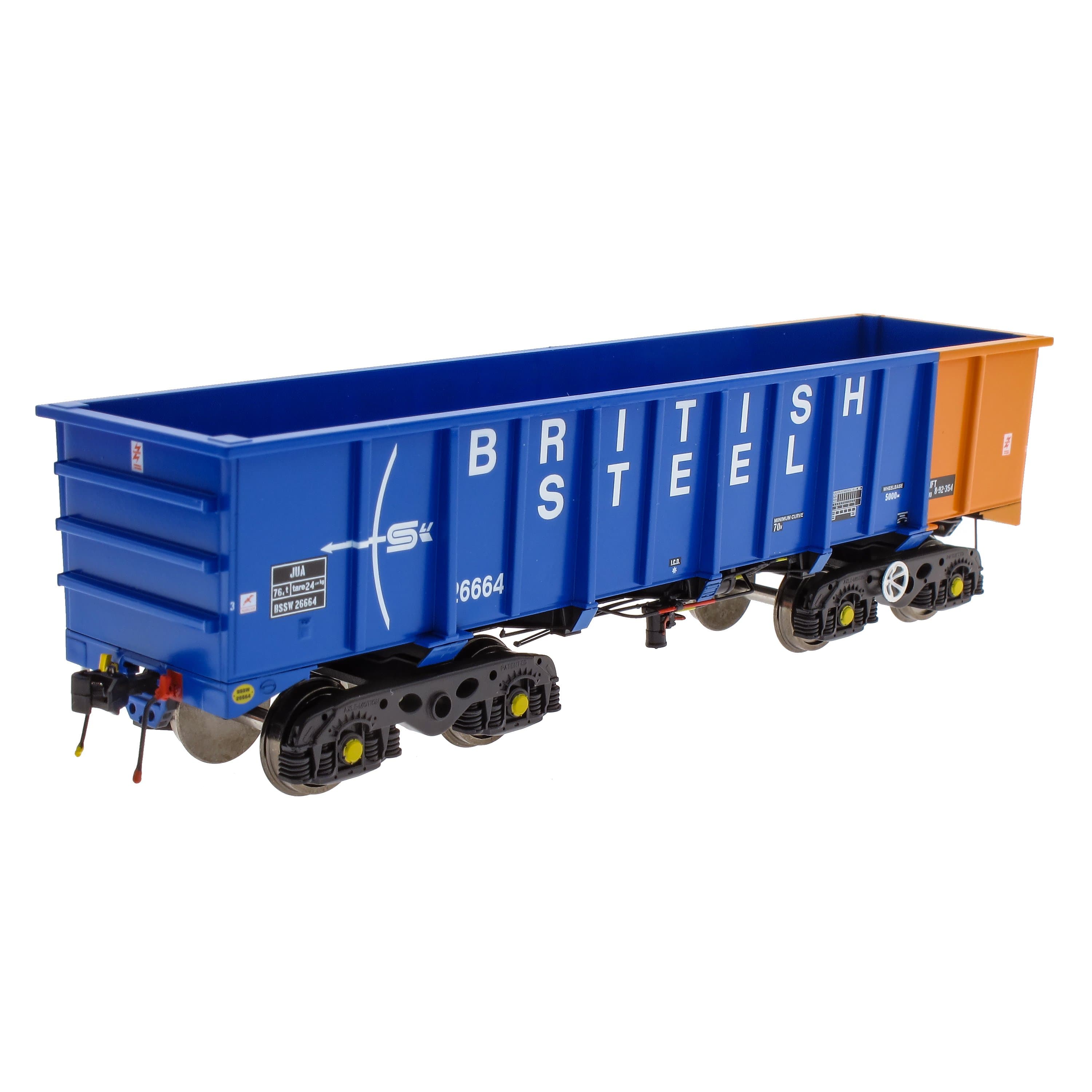 PTA/JUA Bogie Tippler Pack – British Steel Blue (innen)