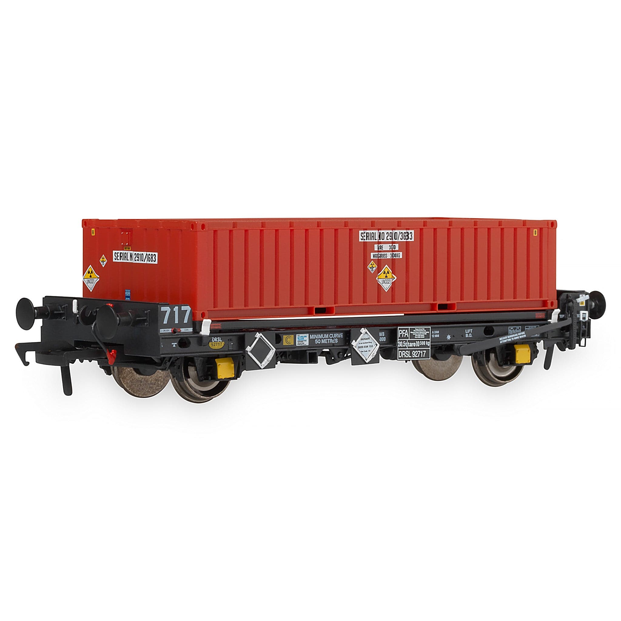 PFA - DRS LLNW - Nuklearer halbhoher Container S