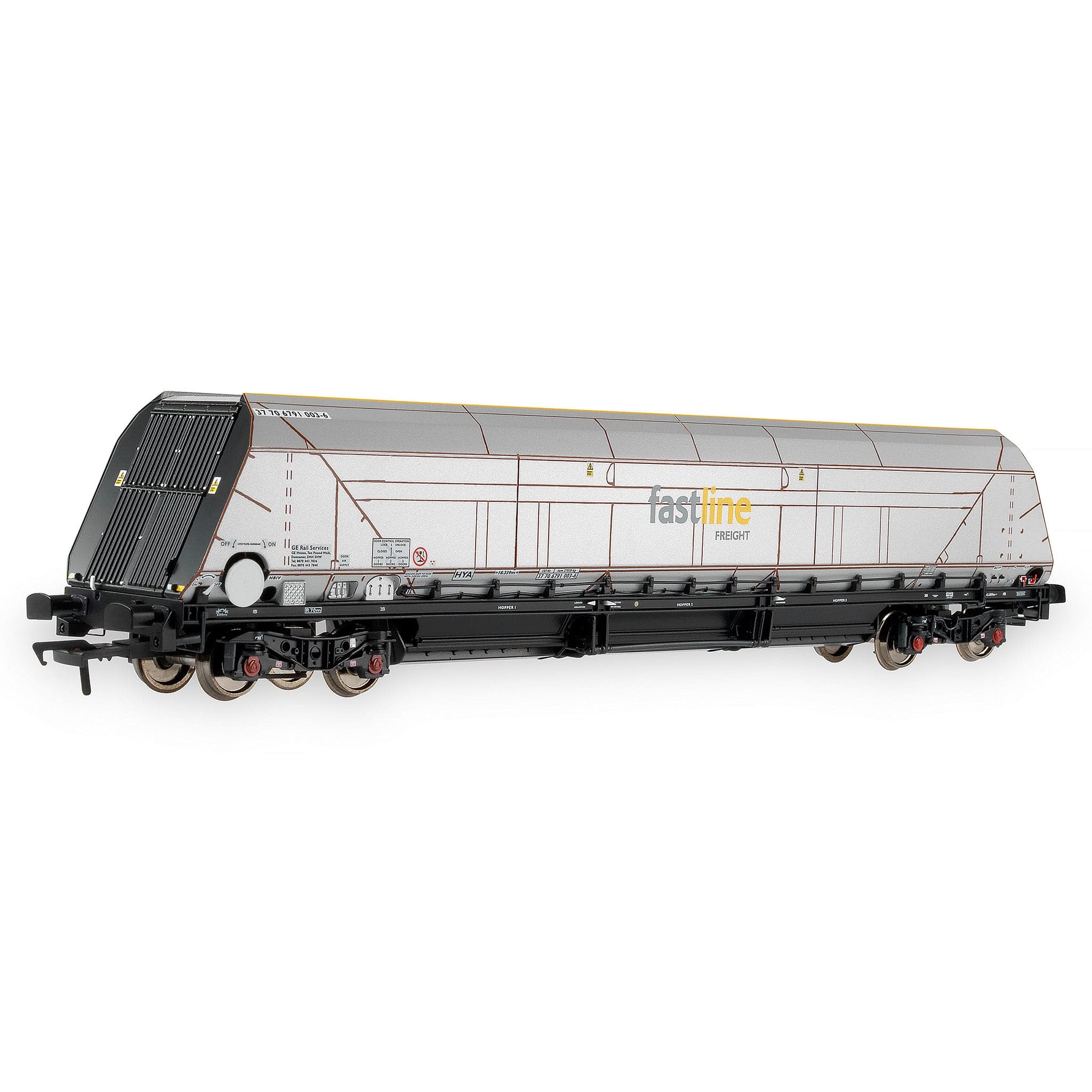 HYA Bogie Hopper Wagon – Fastline Freight – Doppelpack 1