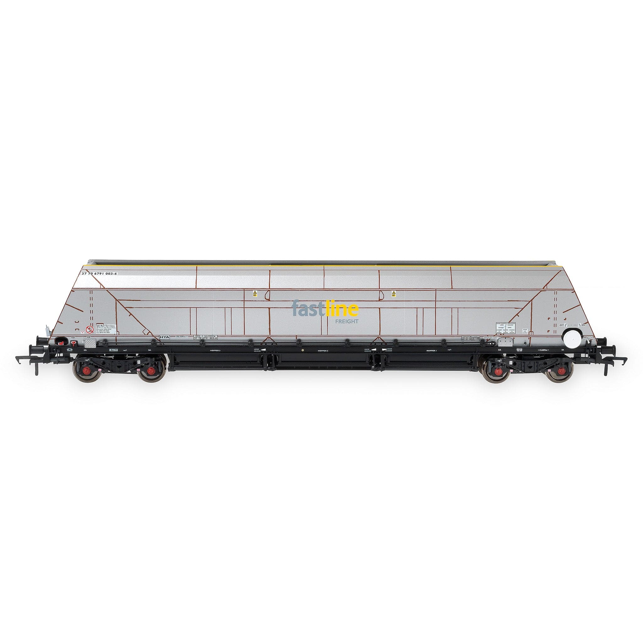 HYA Bogie Hopper Wagon – Fastline Freight – Doppelpack 1