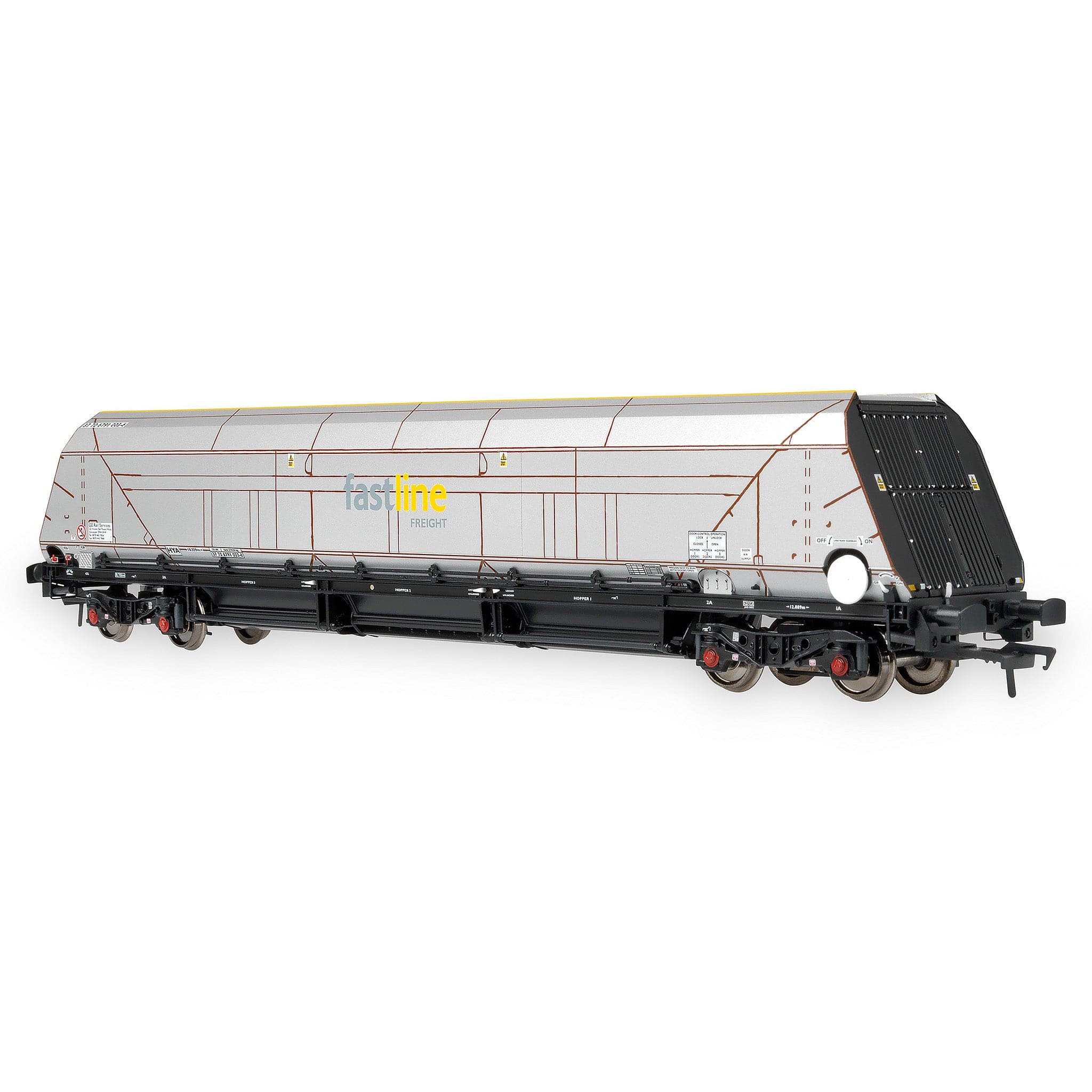 HYA Bogie Hopper Wagon – Fastline Freight – Doppelpack 1