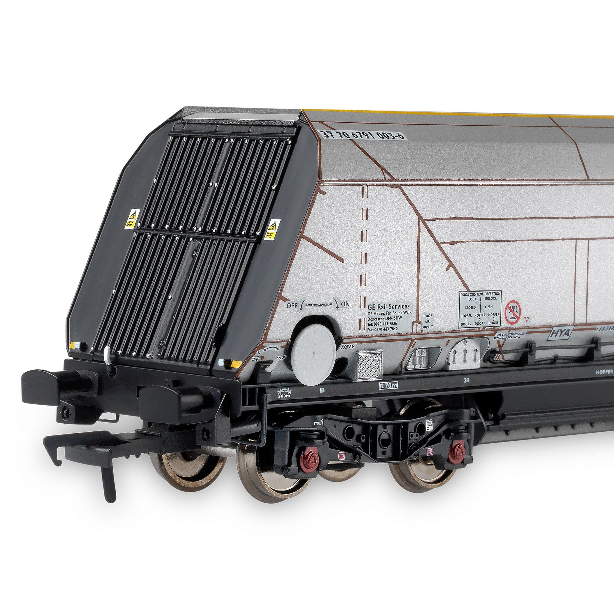 HYA Bogie Hopper Wagon – Fastline Freight – Doppelpack 1