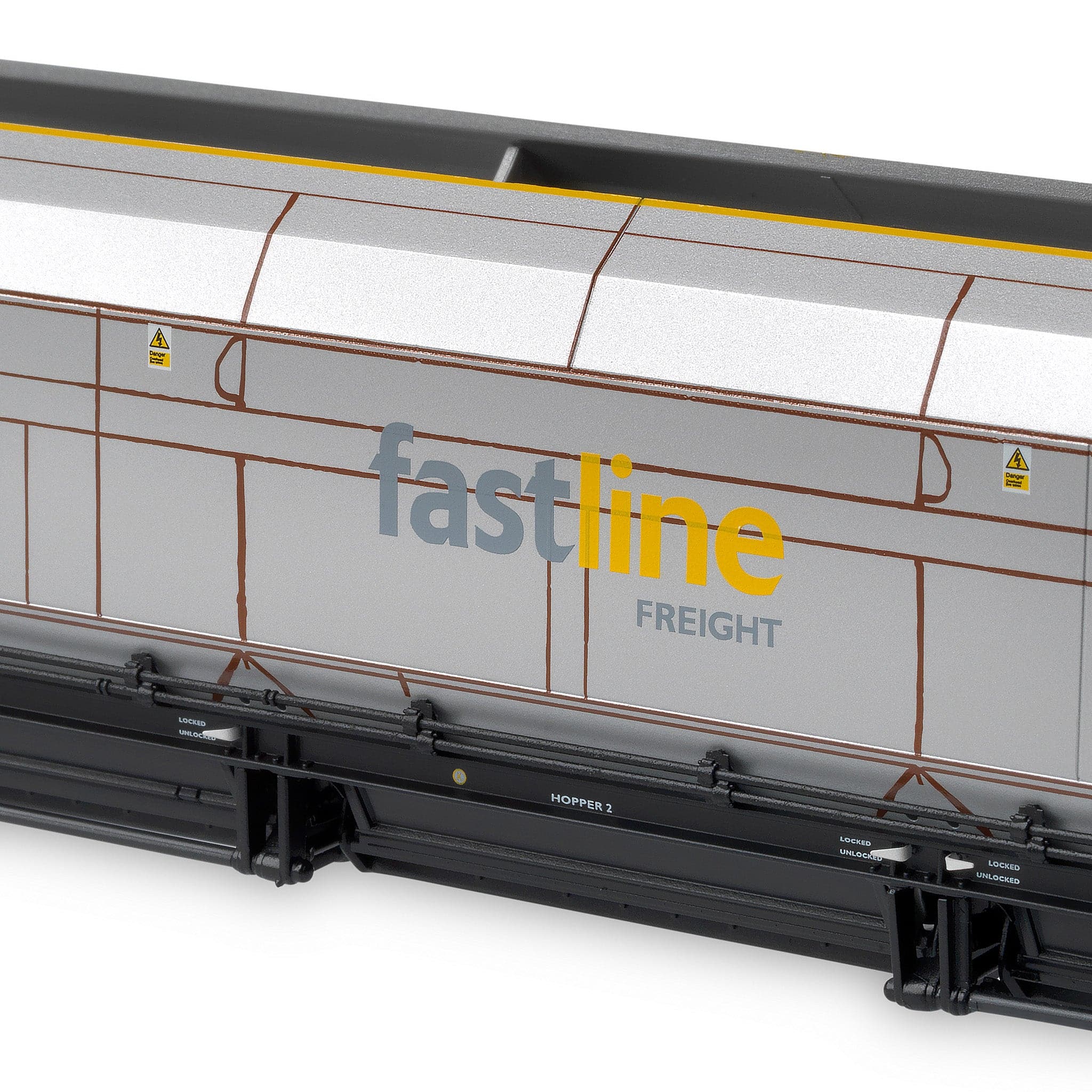 HYA Bogie Hopper Wagon – Fastline Freight – Doppelpack 1