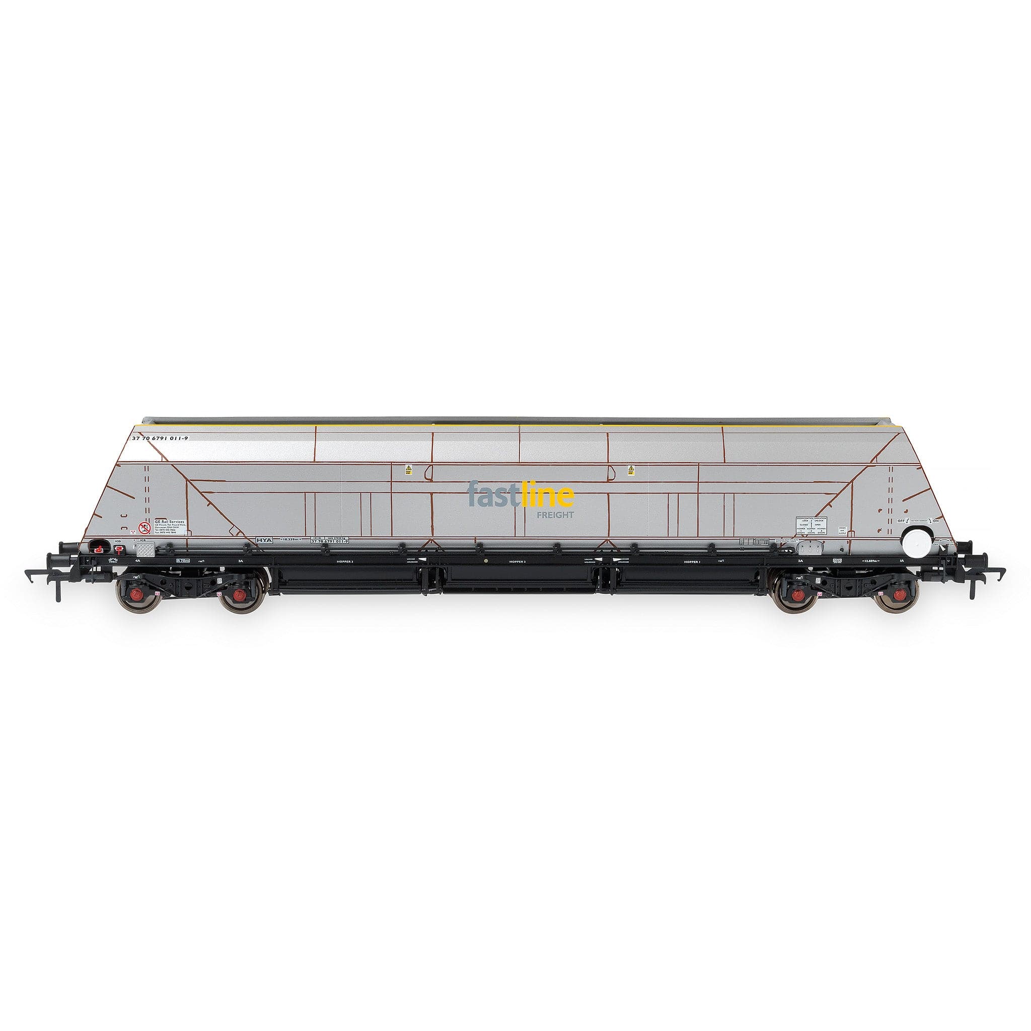HYA Bogie Hopper Wagon – Fastline Freight – Doppelpack 1