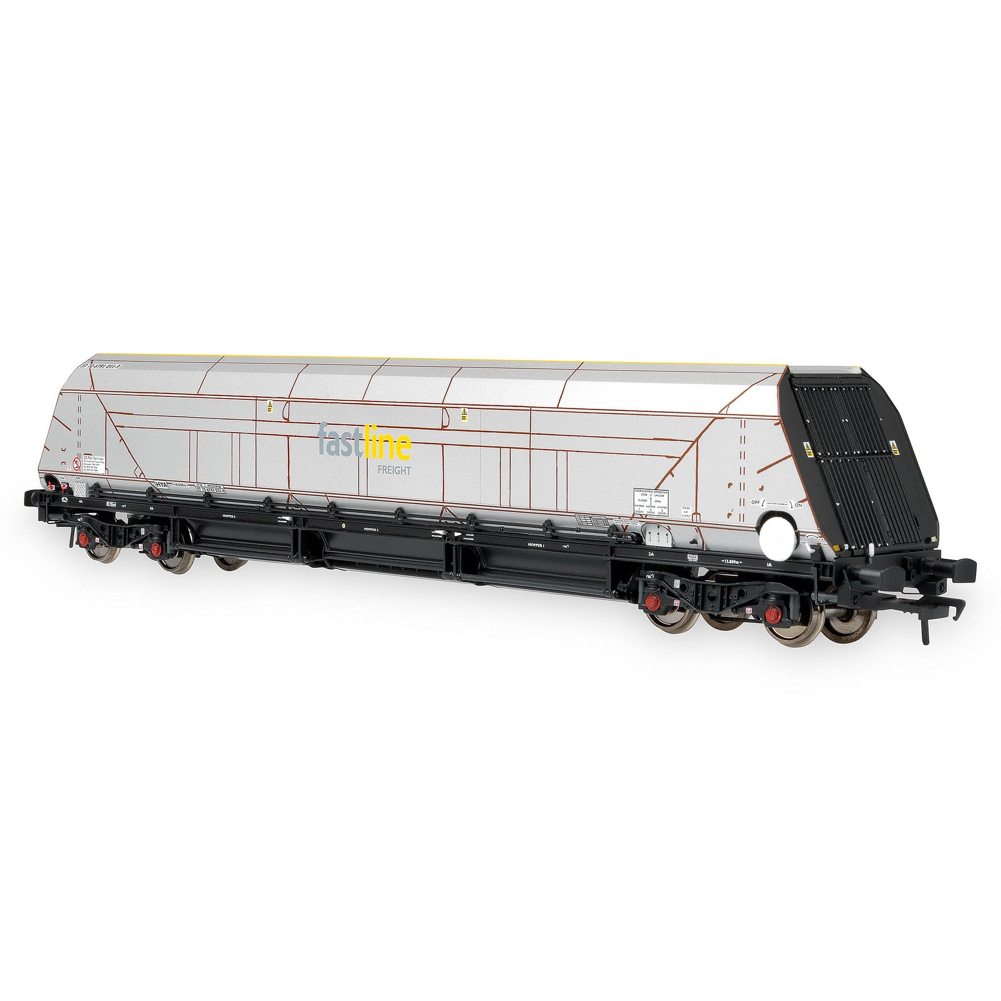 HYA Bogie Hopper Wagon – Fastline Freight – Doppelpack 1