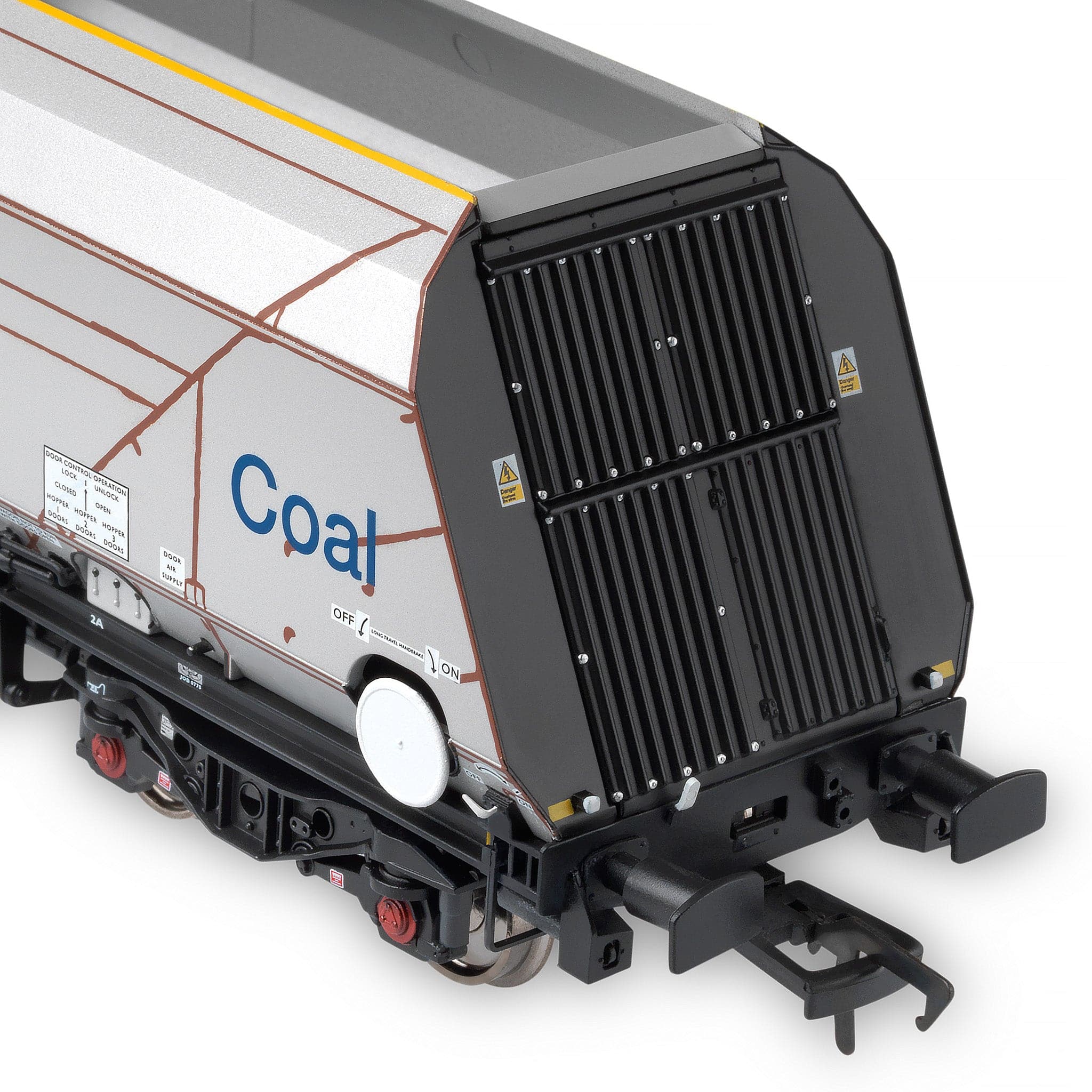 HYA Bogie Hopper Wagon – GBRf Coal Branding – Pack 1