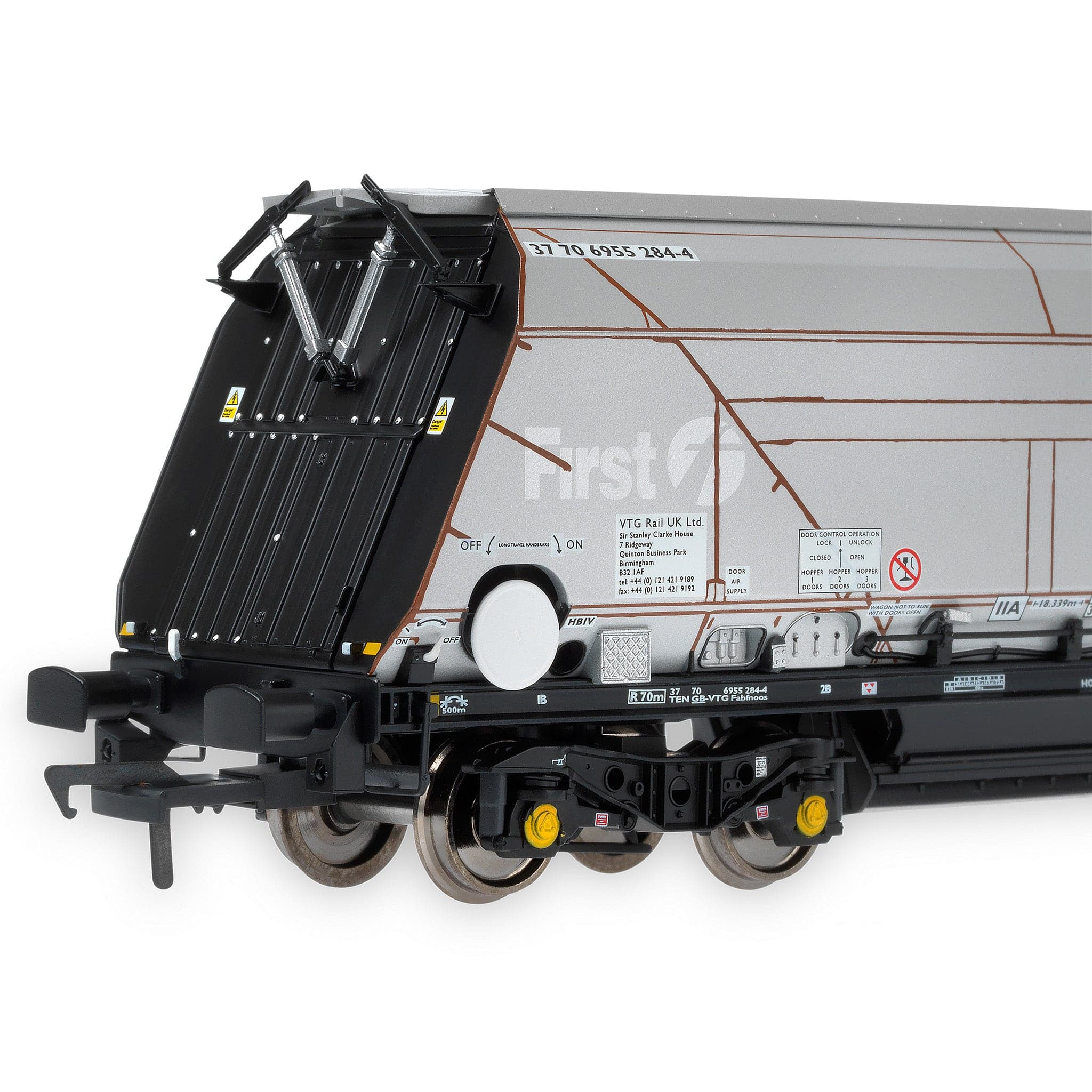 IIA Biomass Bogie Hopper Wagon – GBRf/VTG – Pack 1