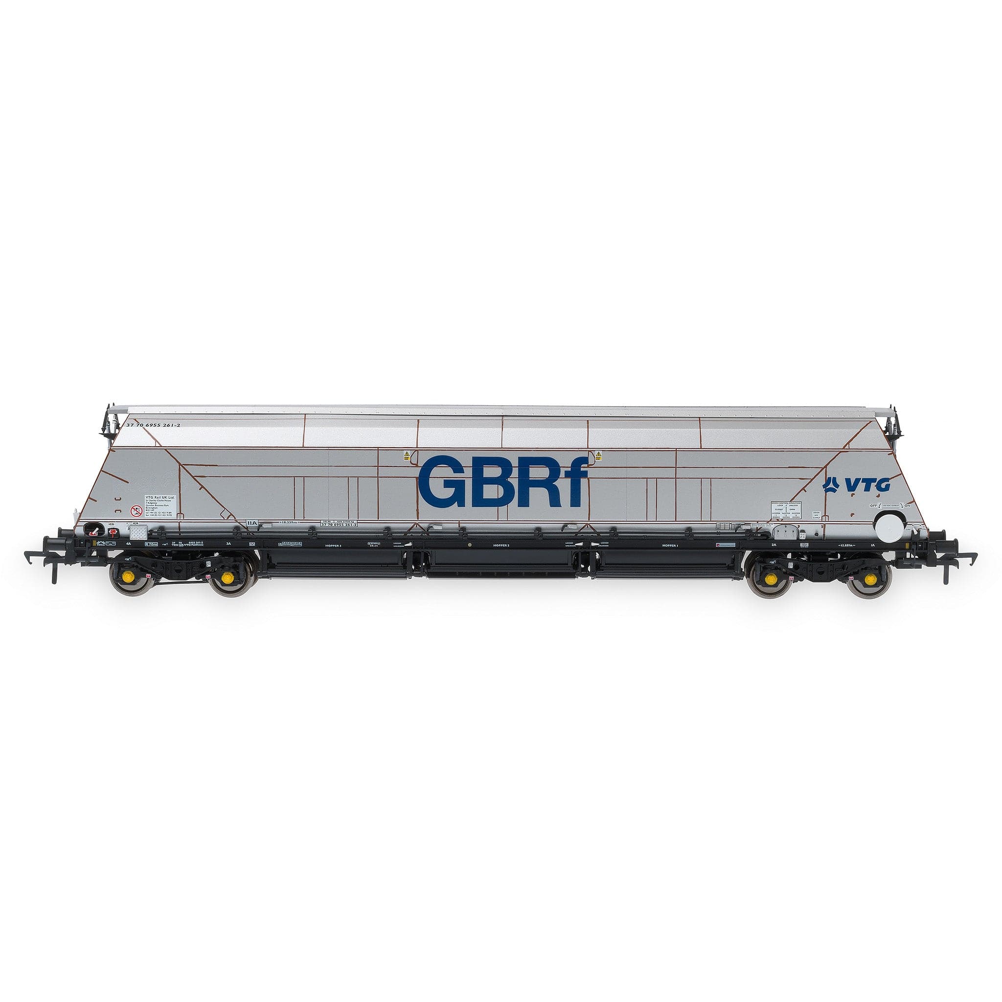 IIA Biomass Bogie Hopper Wagon – GBRf/VTG – Pack 1
