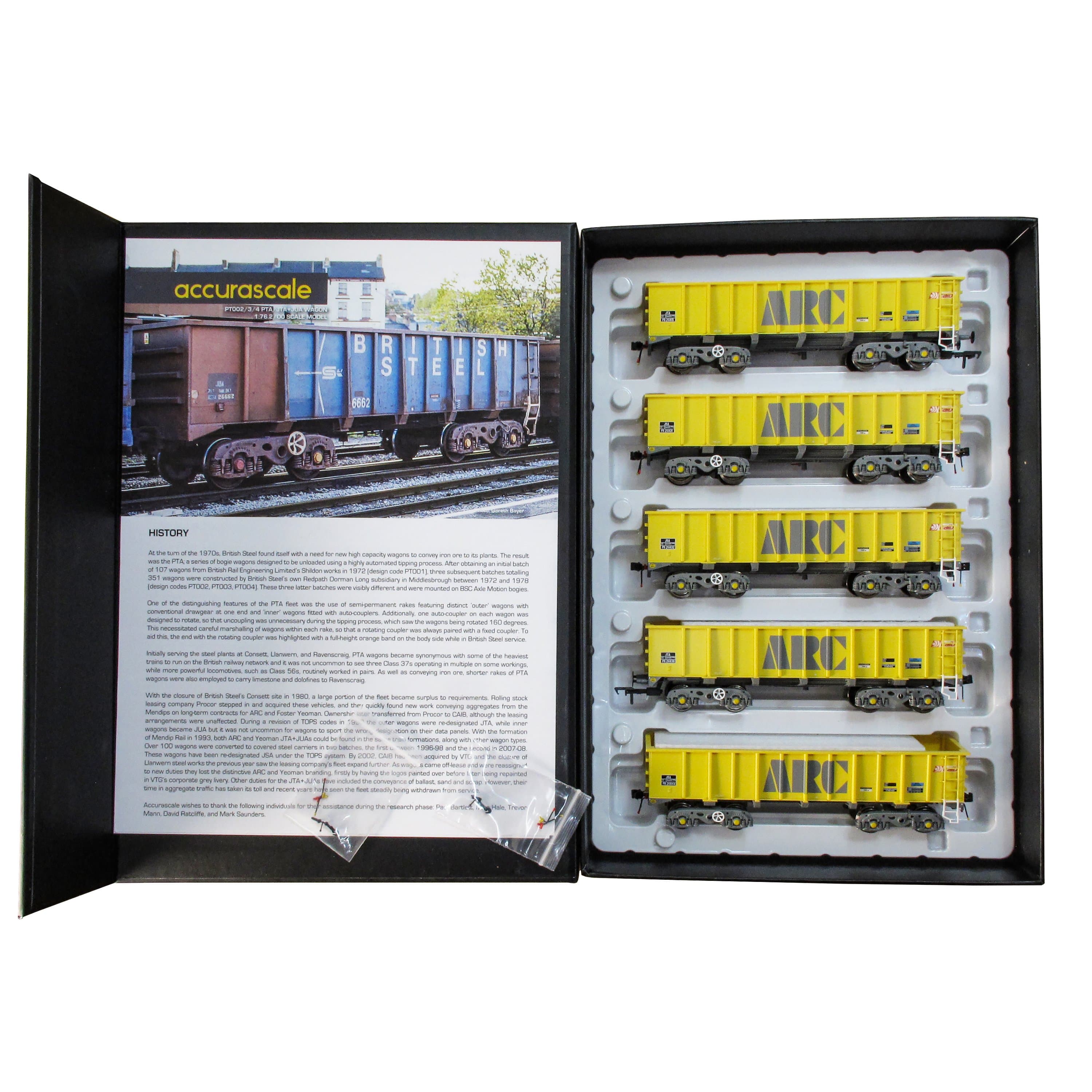 PTA/JTA+JUA Bogie-Kipper-Paket – ARC [CAIB] Senf – Außenverpackung