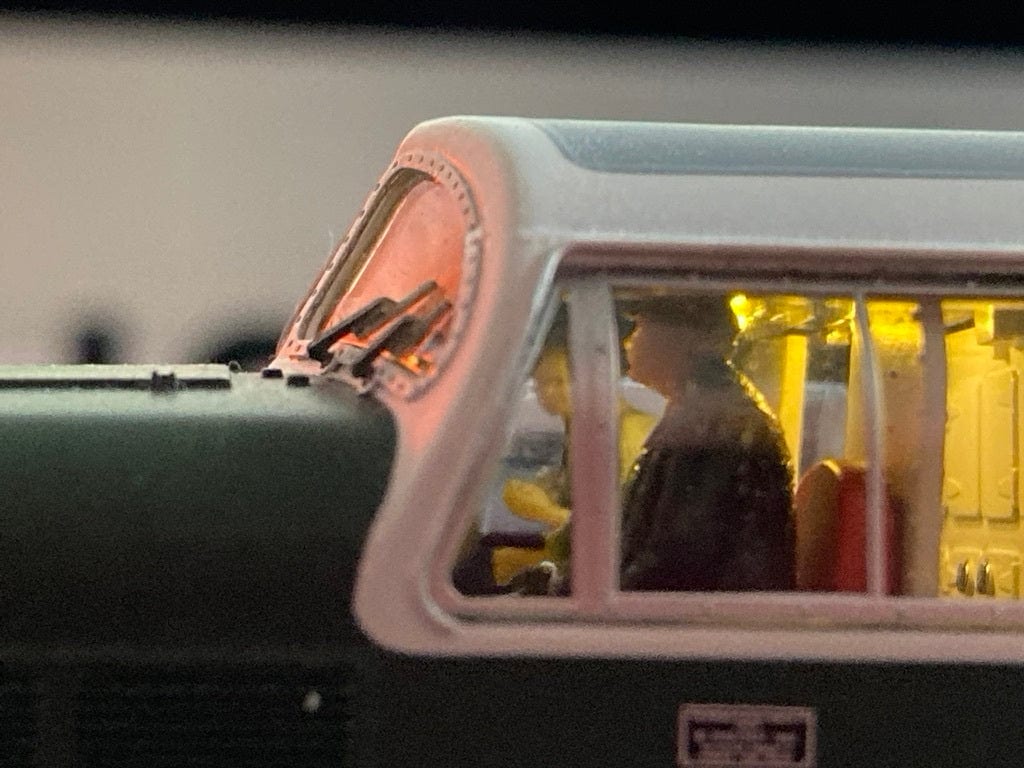 Klasse 55 „Deltic“-Besatzung – Fahrer/Sekundär – späte BR