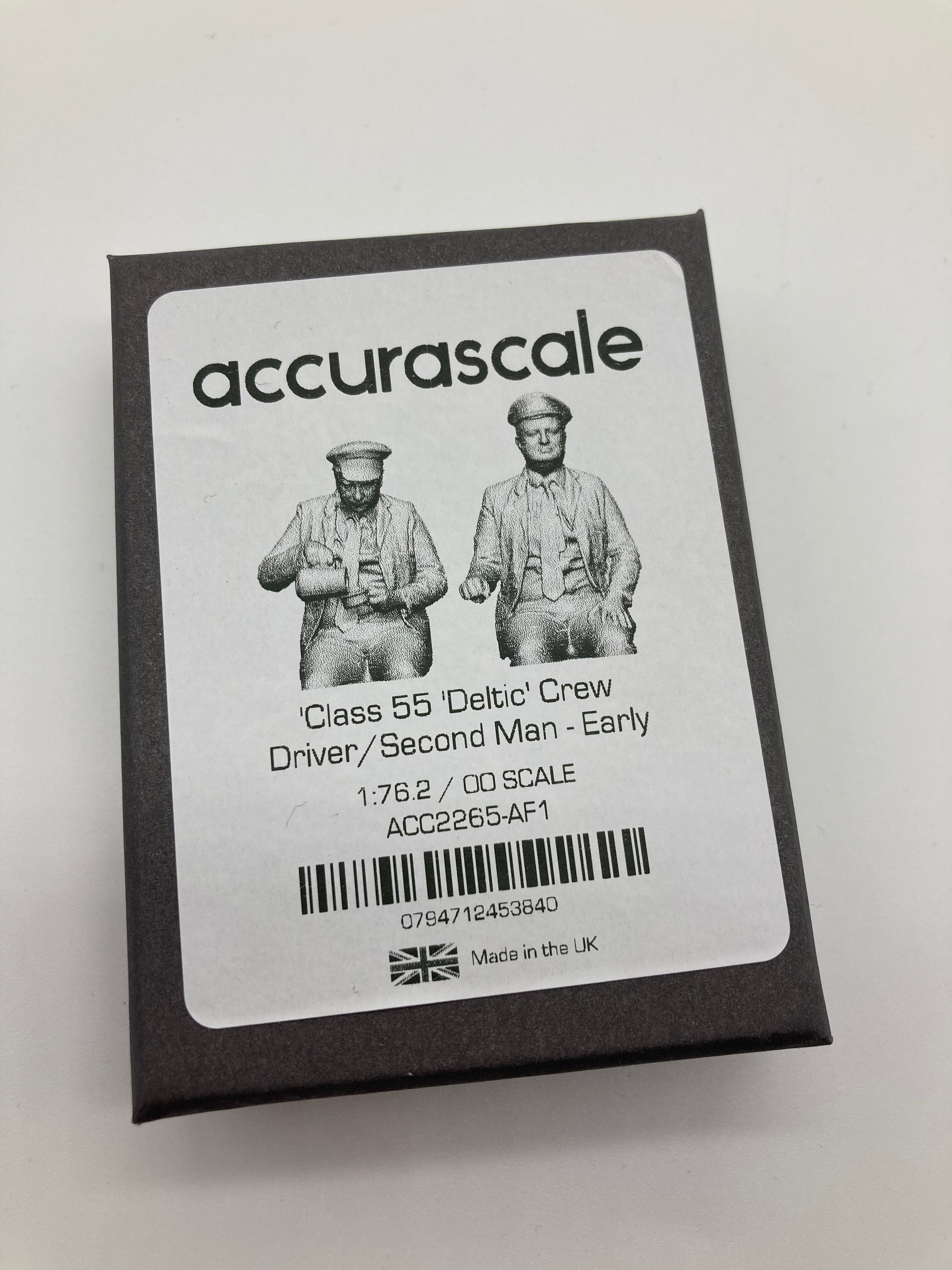 Klasse 55 „Deltic“-Besatzung – Fahrer/Sekundär – frühe BR