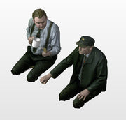 Klasse 55 „Deltic“-Besatzung – Fahrer/Sekundär – späte BR