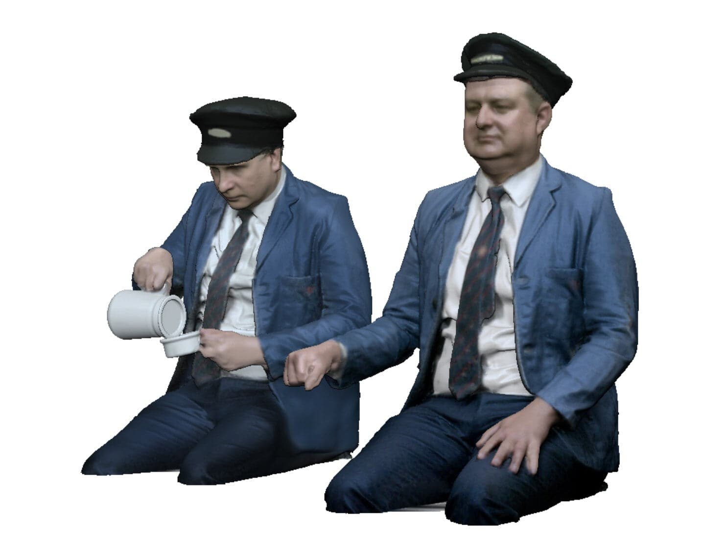 Klasse 55 „Deltic“-Besatzung – Fahrer/Sekundär – frühe BR