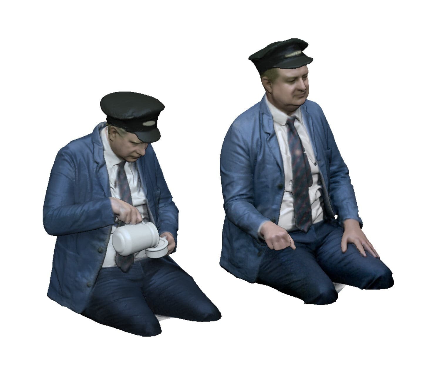 Klasse 55 „Deltic“-Besatzung – Fahrer/Sekundär – frühe BR