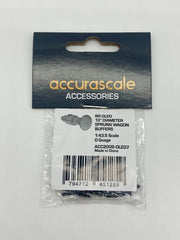 BR Oleo 13" Durchmesser gefederte Wagenpuffer in Spur O