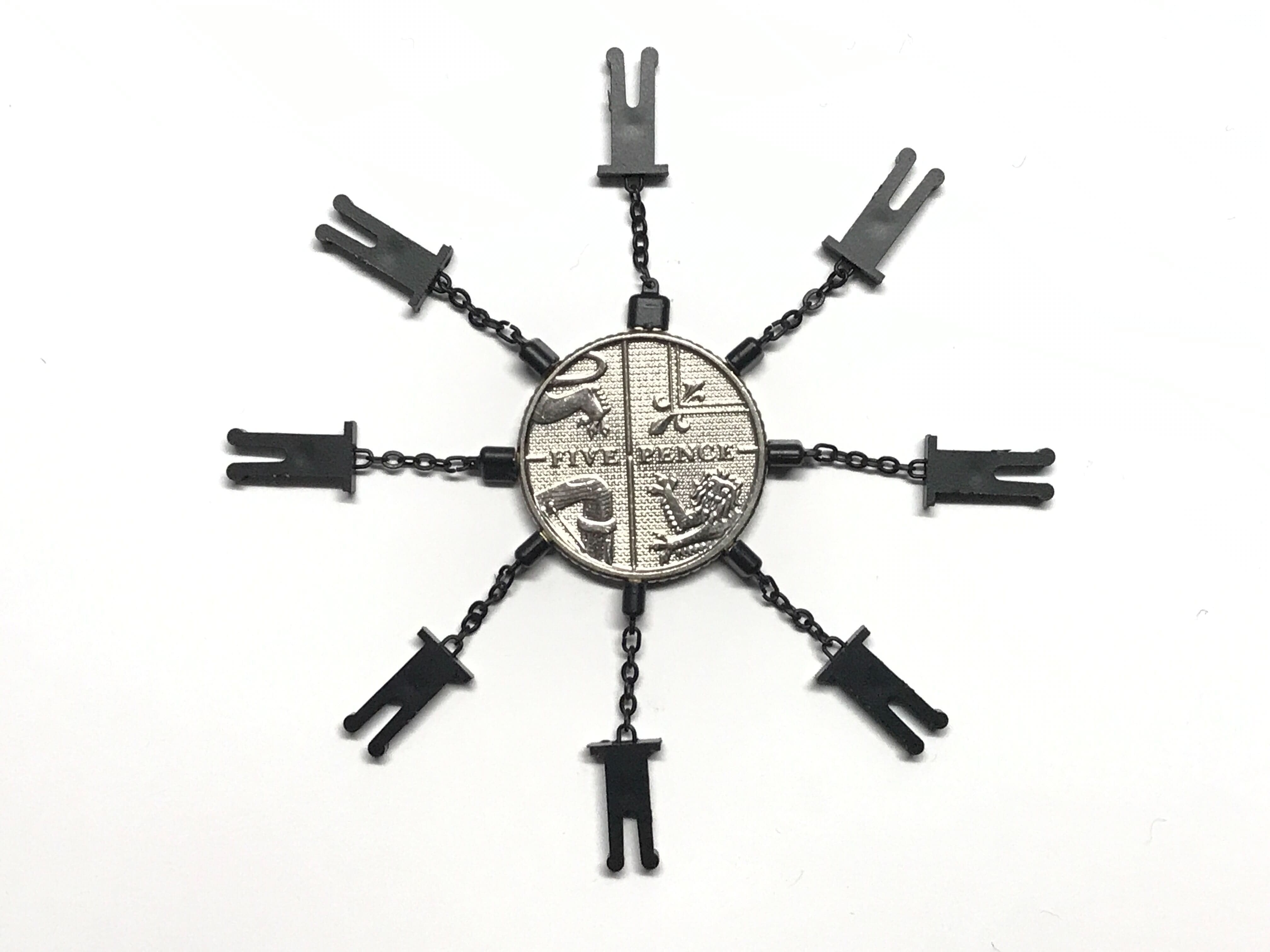 Magnetische Kettenkupplungen (8 Stück)