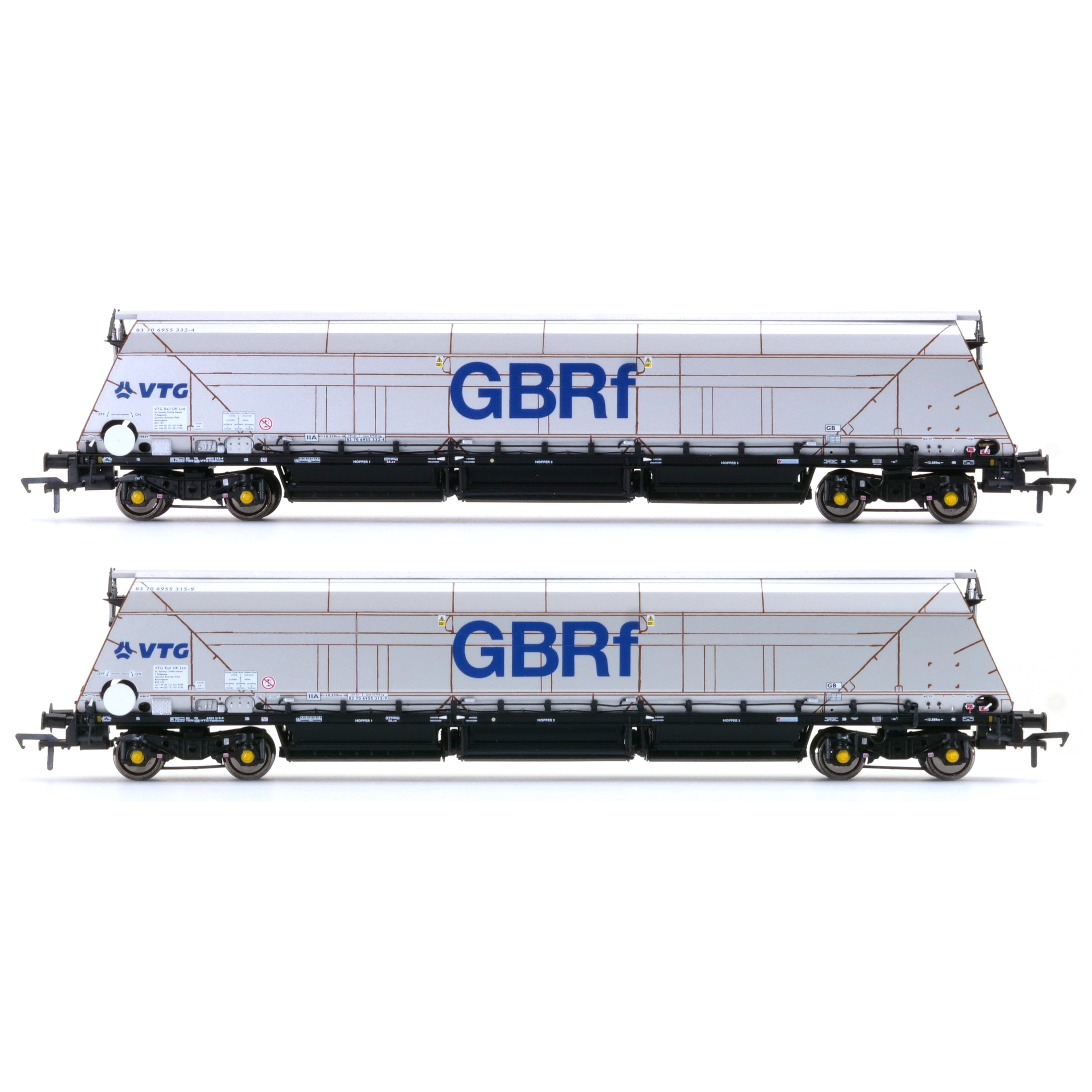 IIA Biomass Bogie Hopper Wagon - GBRf/VTG - Pack 3