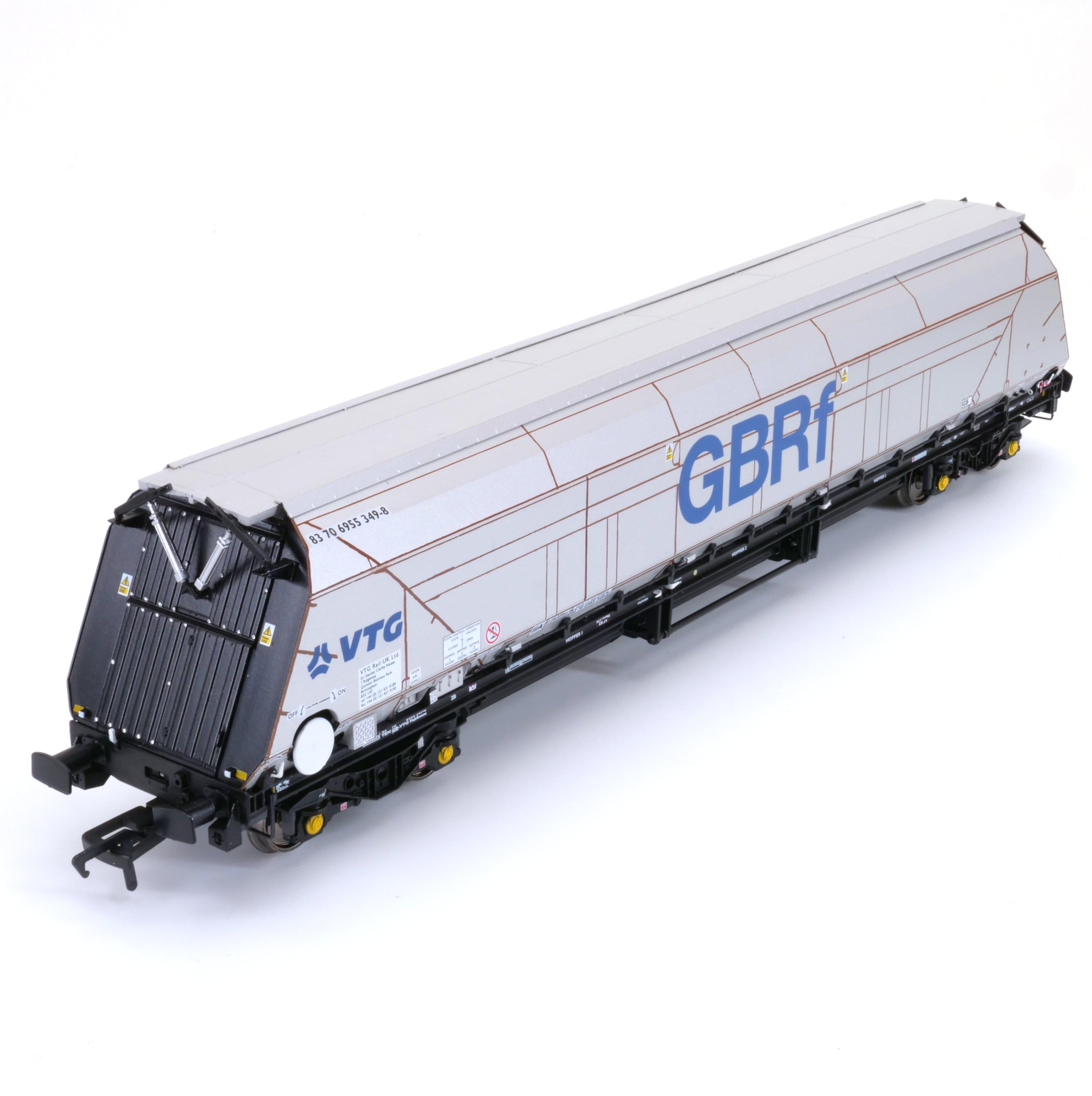 IIA Biomass Bogie Hopper Wagon - GBRf/VTG - Pack 4