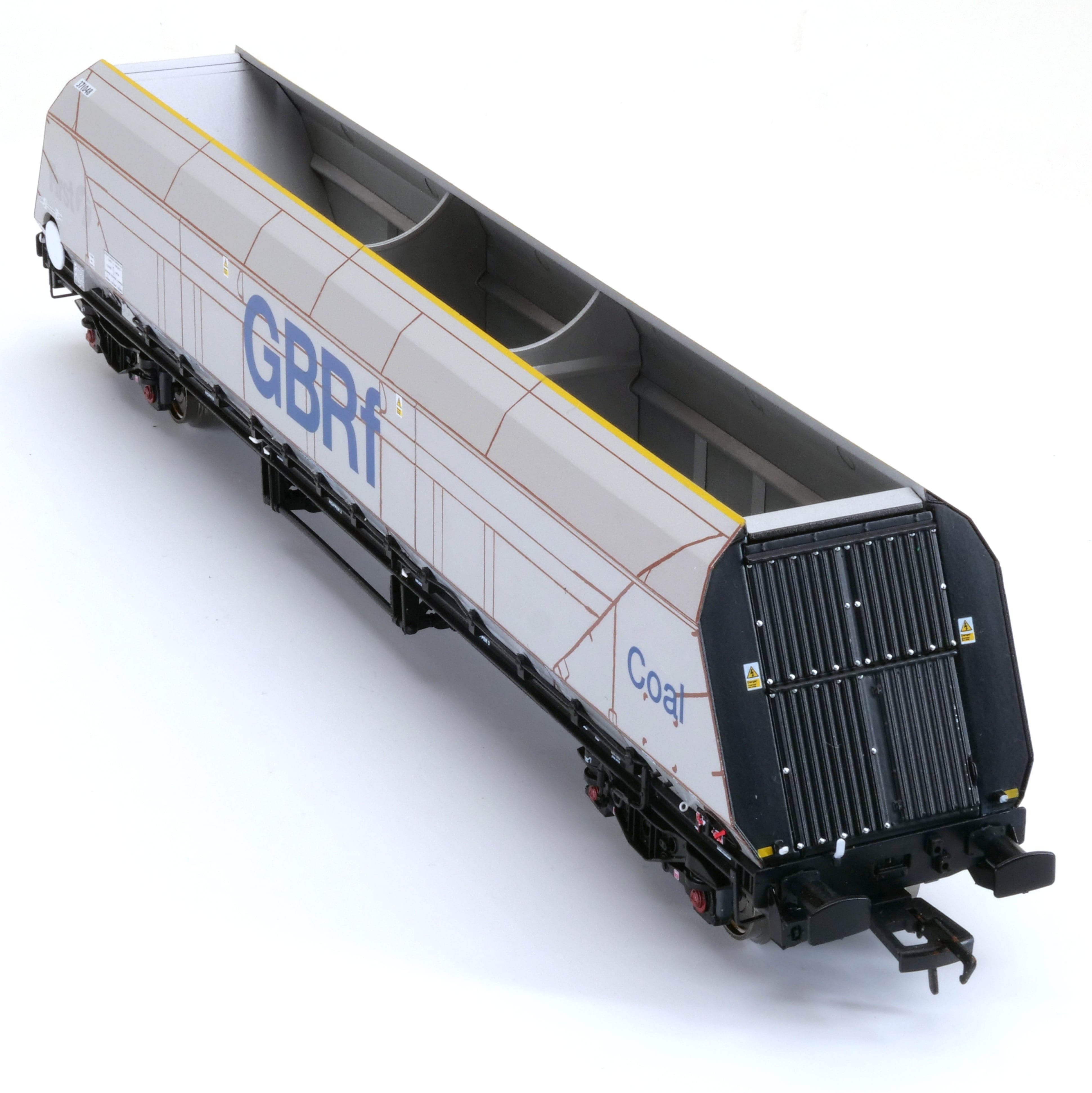 HYA Bogie Hopper Wagon – GBRf-Kohle-Branding – Pack 3