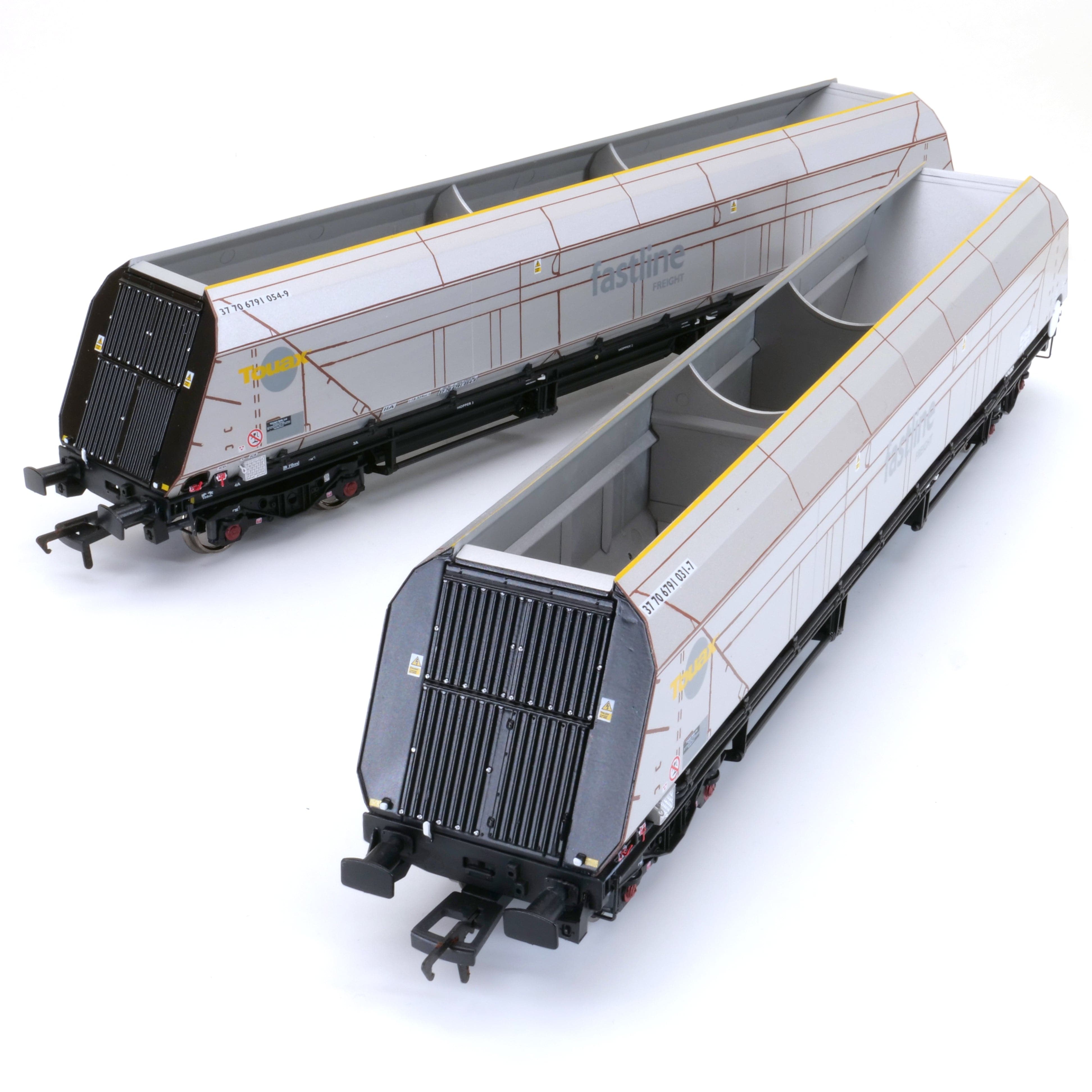 HYA Bogie Hopper Wagon – Unbemalter Touax – Pack 1