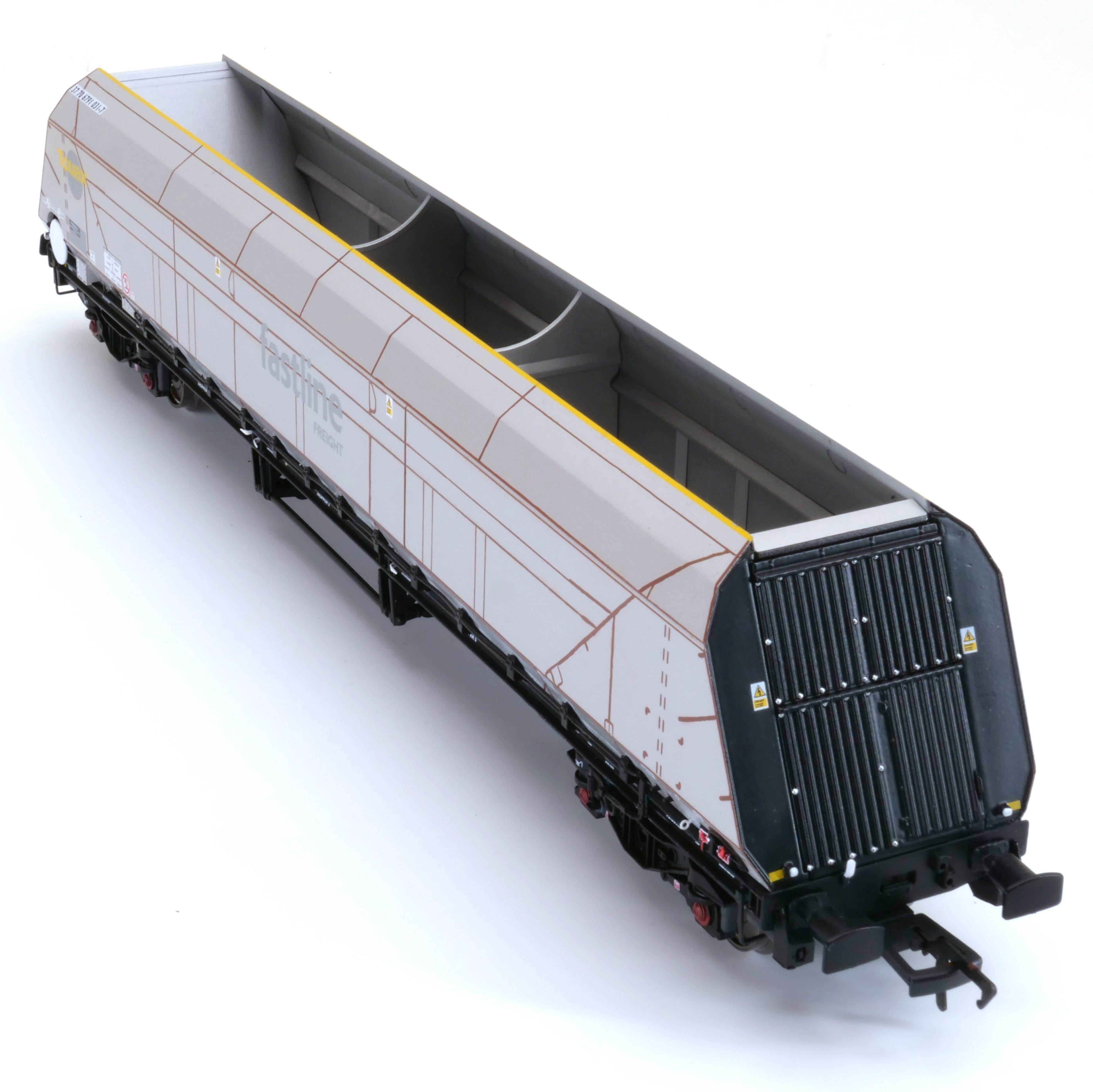 HYA Bogie Hopper Wagon – Unbemalter Touax – Pack 1