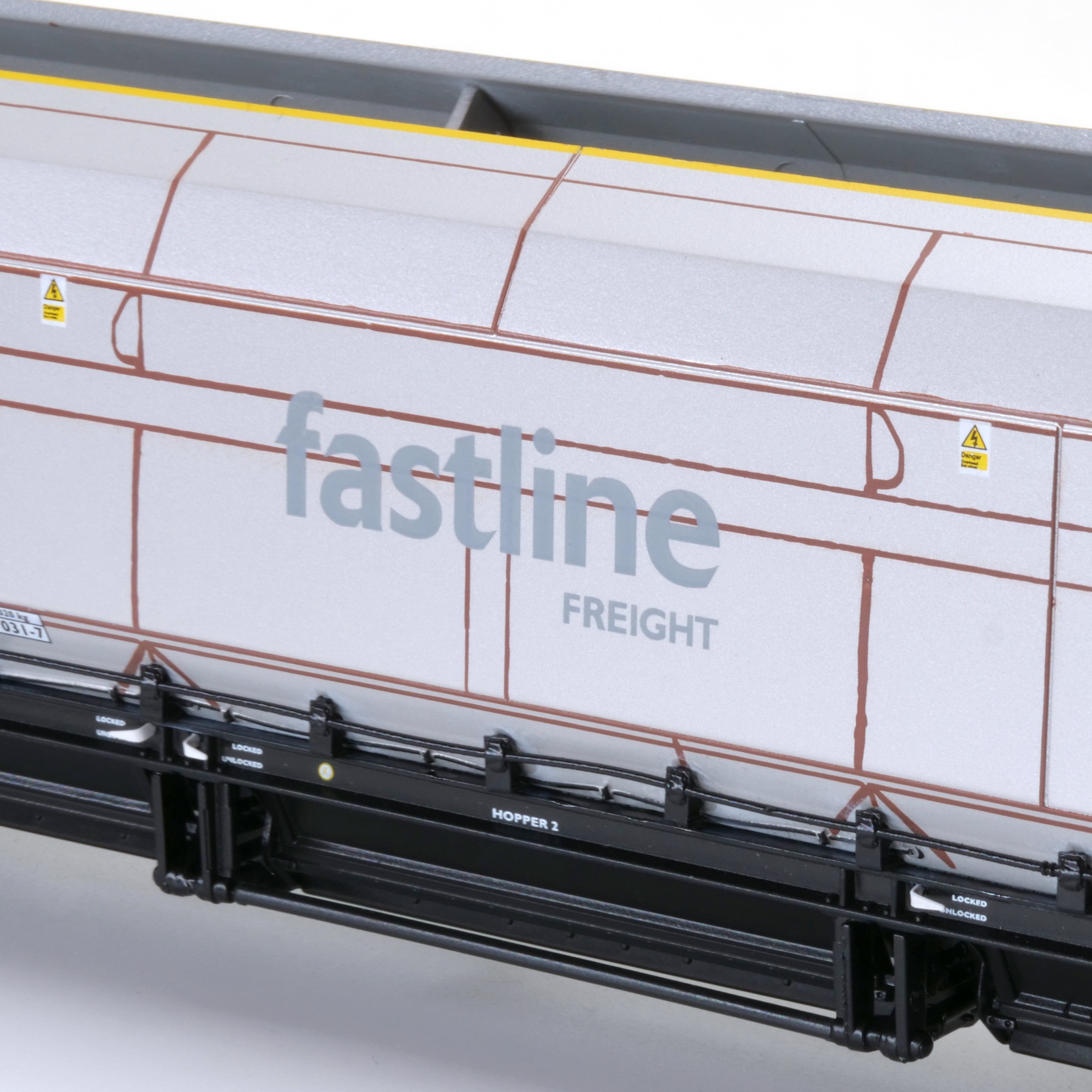 HYA Bogie Hopper Wagon – Unbemalter Touax – Pack 1