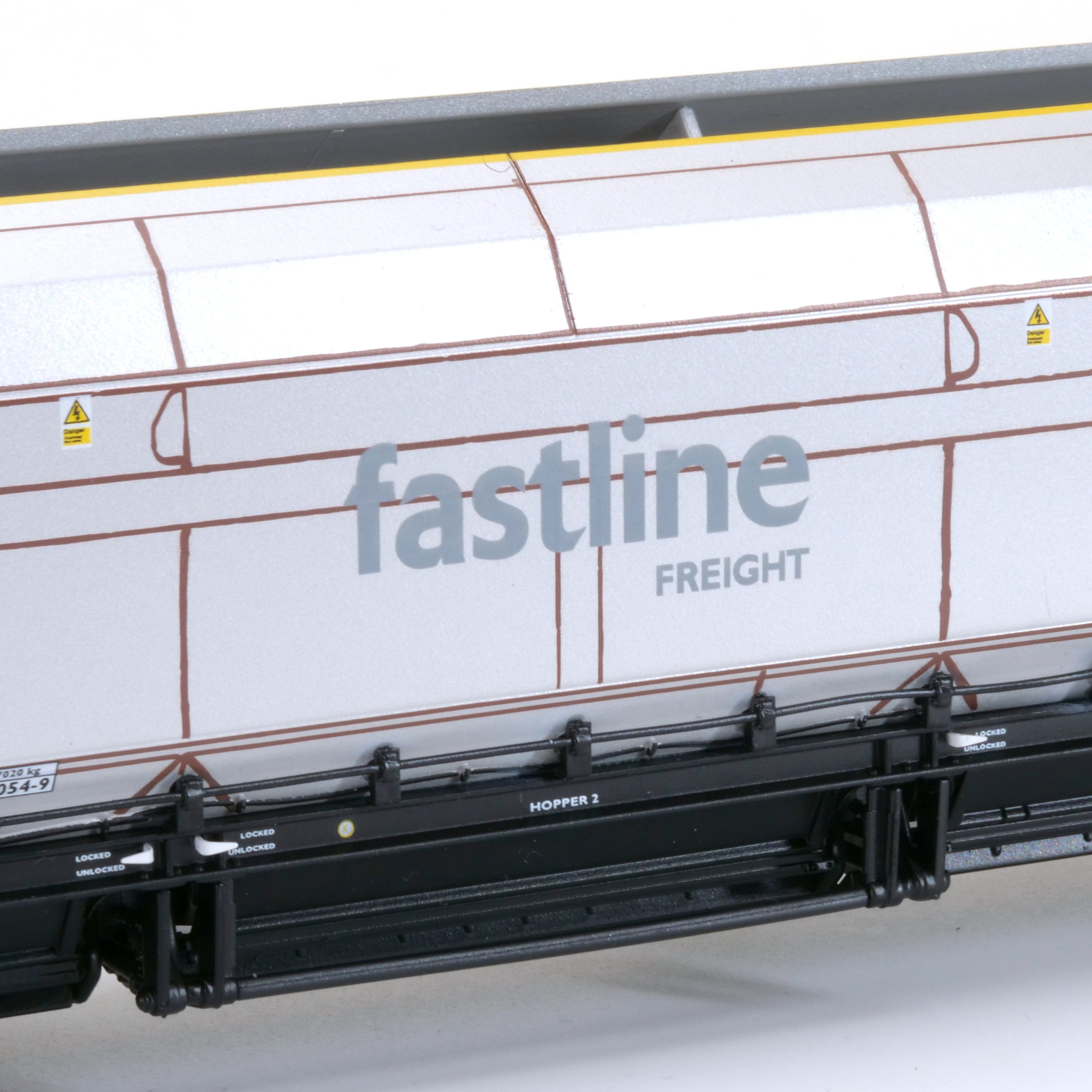 HYA Bogie Hopper Wagon – Unbemalter Touax – Pack 1