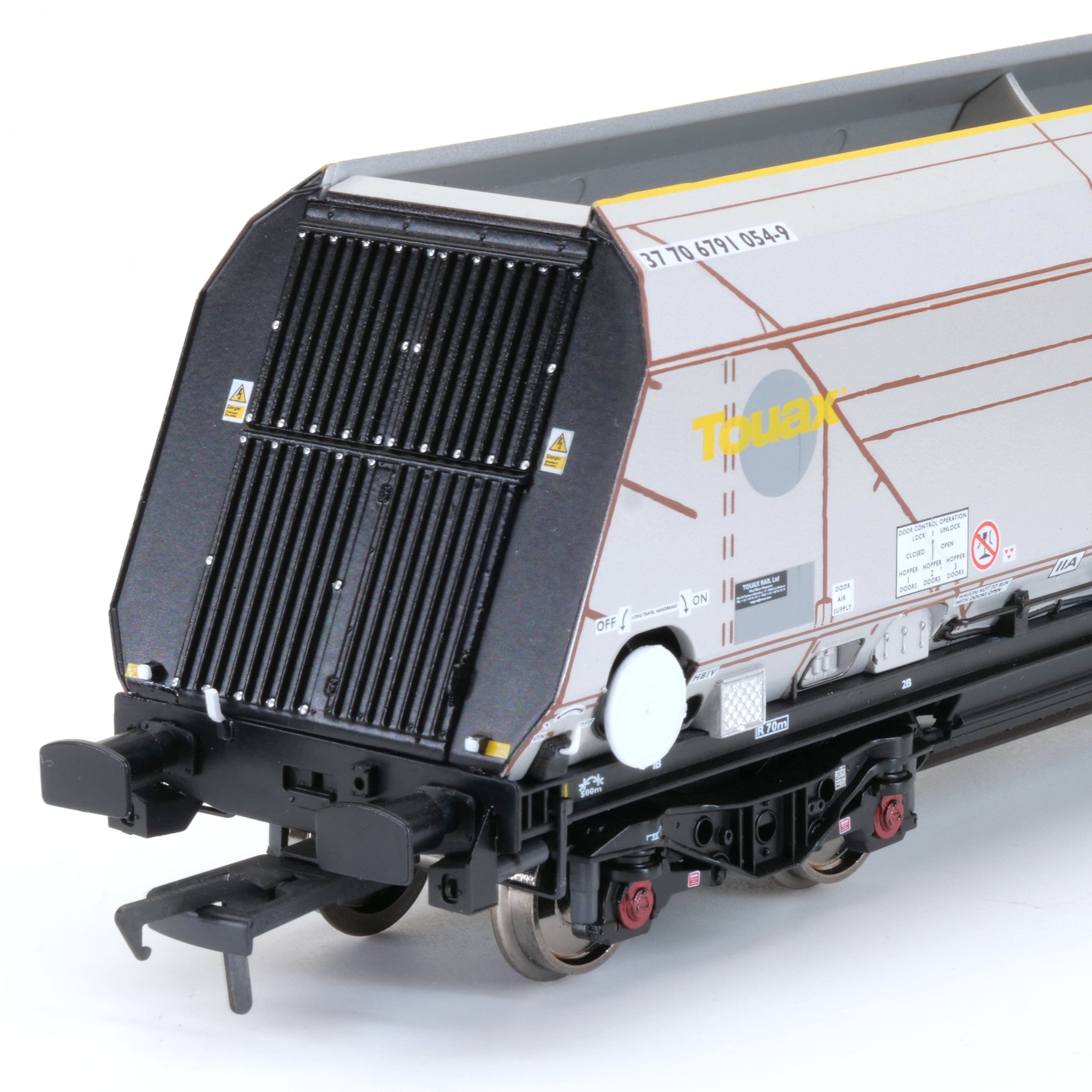 HYA Bogie Hopper Wagon – Unbemalter Touax – Pack 1