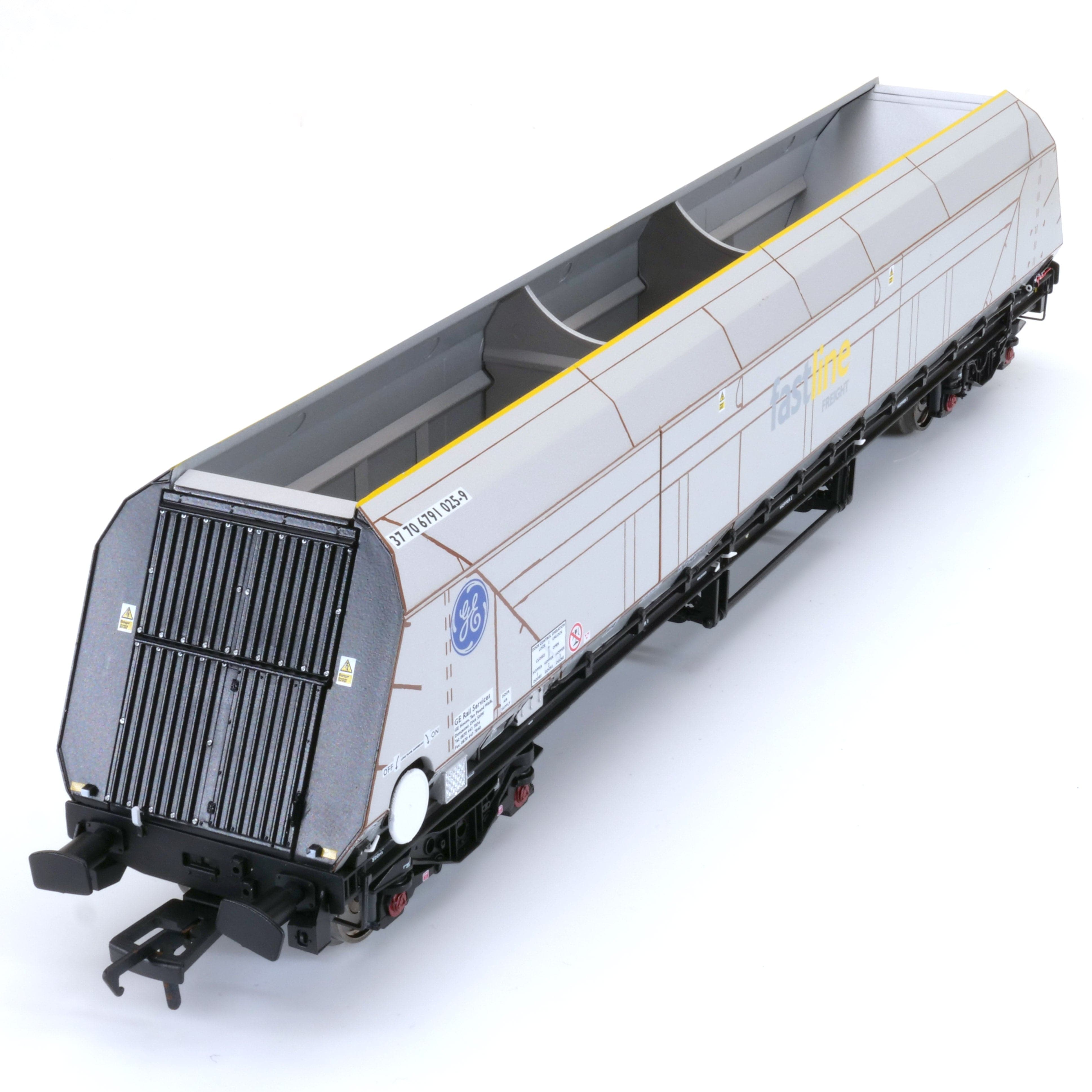 HYA Bogie Hopper Wagon – Fastline Freight/GE – Doppelpack 3